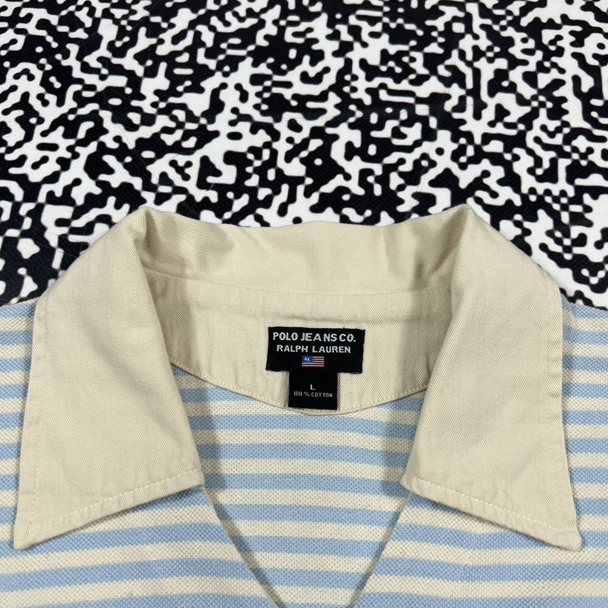 Polo Ralph Lauren Vintage 00s Polo Ralph Lauren Striped Retro Style T-shirt Size L / US 10 / IT 46 - 10 Thumbnail