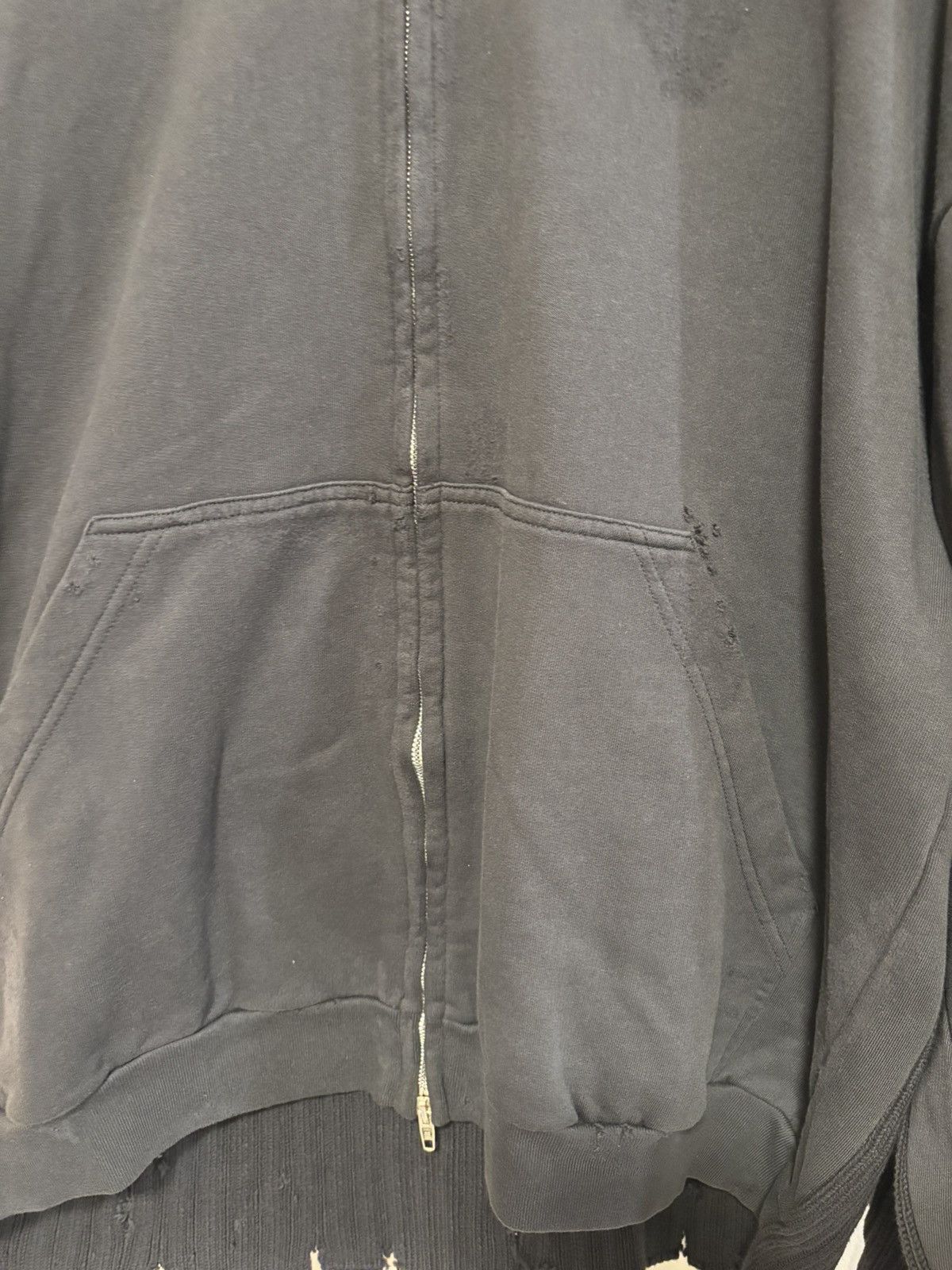 Balenciaga Patched Zip-Up Hoodie Size US M / EU 48-50 / 2 - 5 Thumbnail
