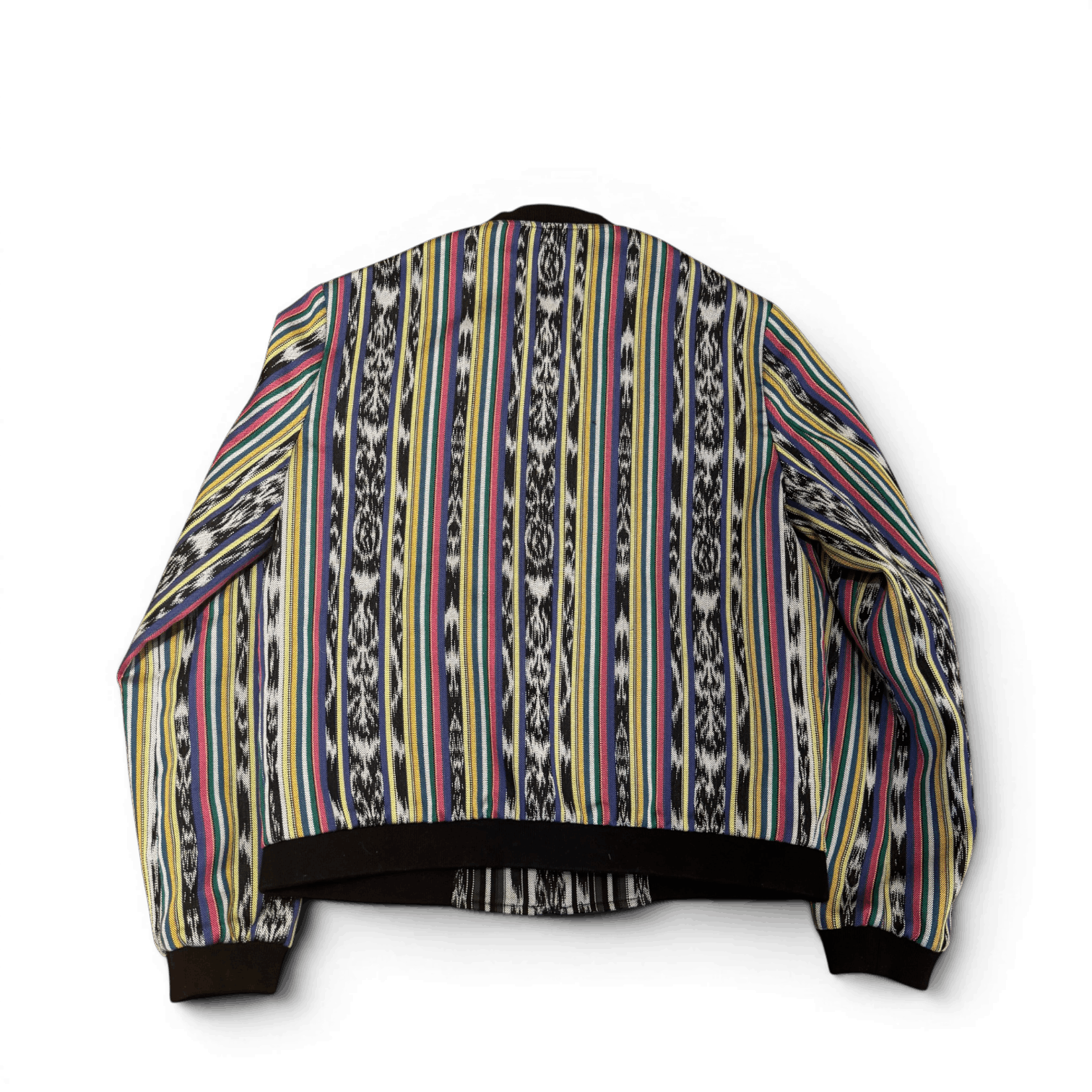Saint Laurent Paris SS18 Reversible Ikat Teddy Jacket Size US L / EU 52-54 / 3 - 6 Thumbnail