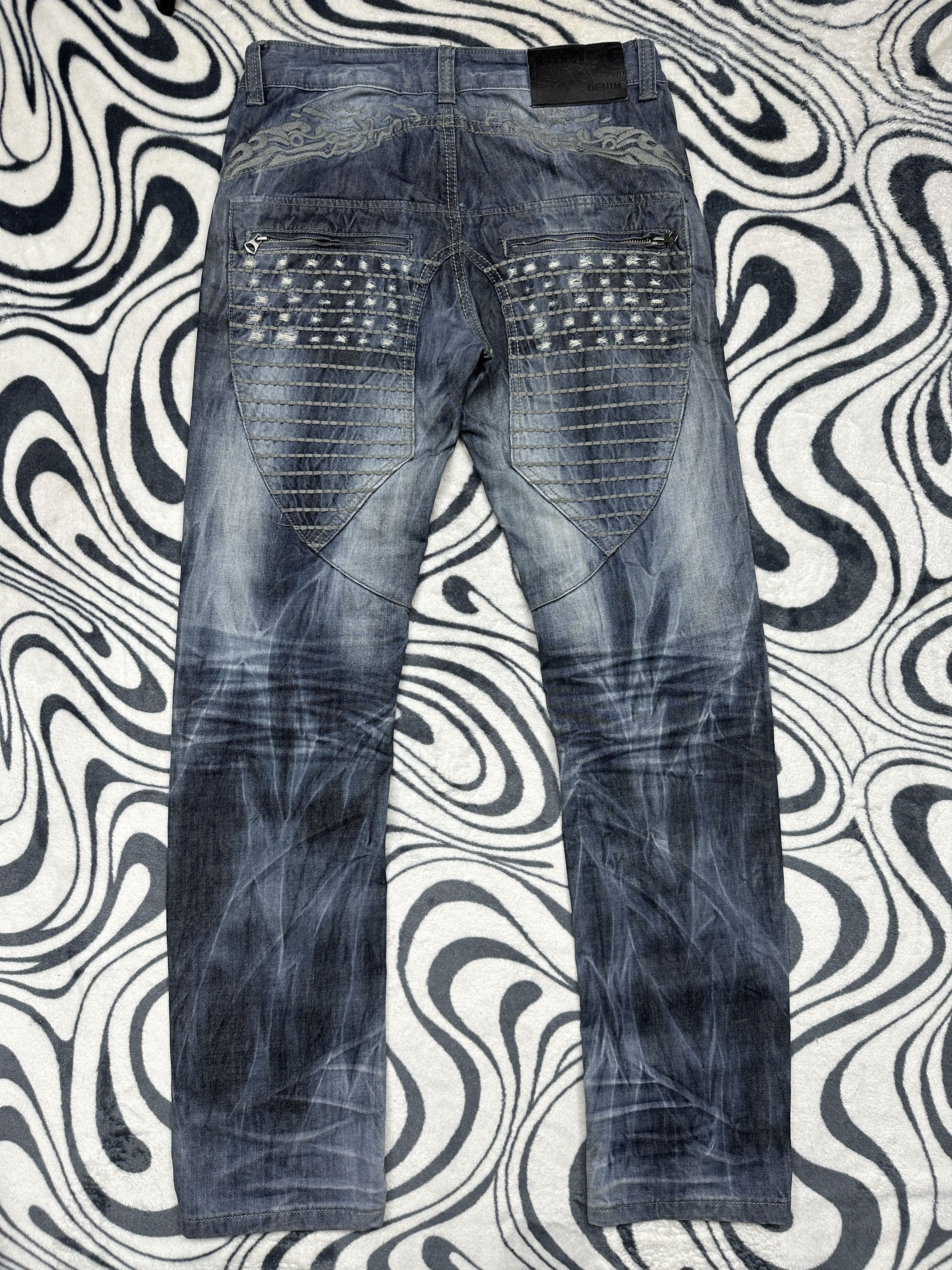 jent lou is 新作Eyelet Baggy Denim pants JNCO × Luxe VINTAGE LOT 29 DENIM BAGGY LOONEY TUNES JEANS