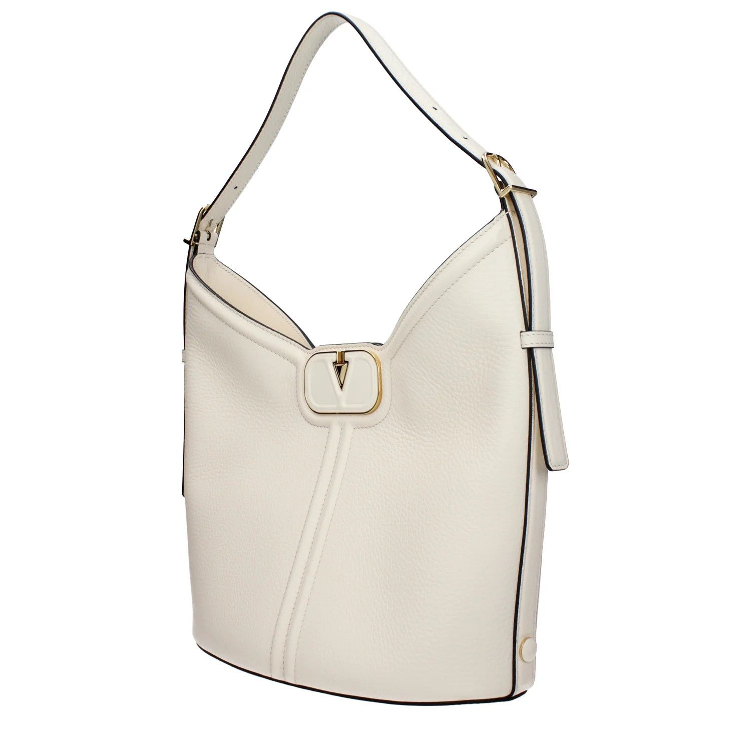 Valentino ob1o1e1224 Size: OS / Leather Shoulder Bag in Beige Size ONE SIZE - 2 Thumbnail