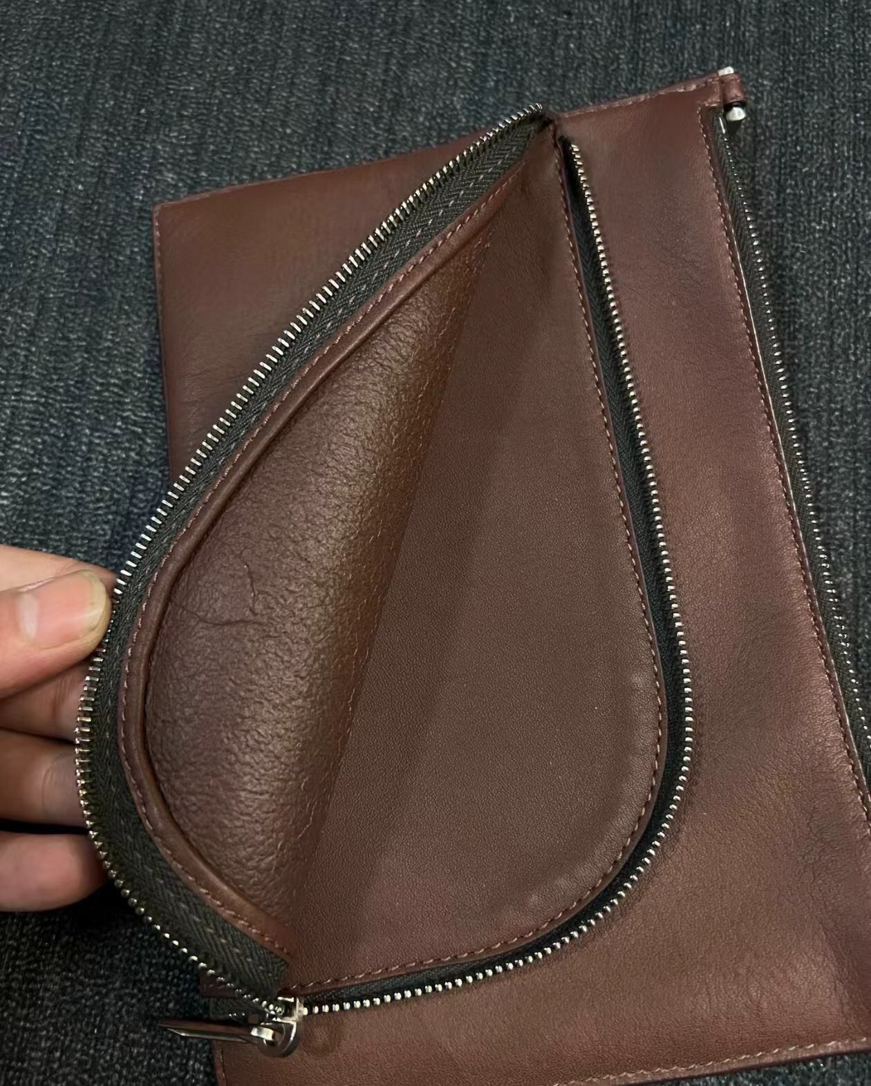 Rick Owens Rick Owens RO Red Leather Crossbody Bag Shoulder Bag 2412- Size ONE SIZE - 7 Thumbnail