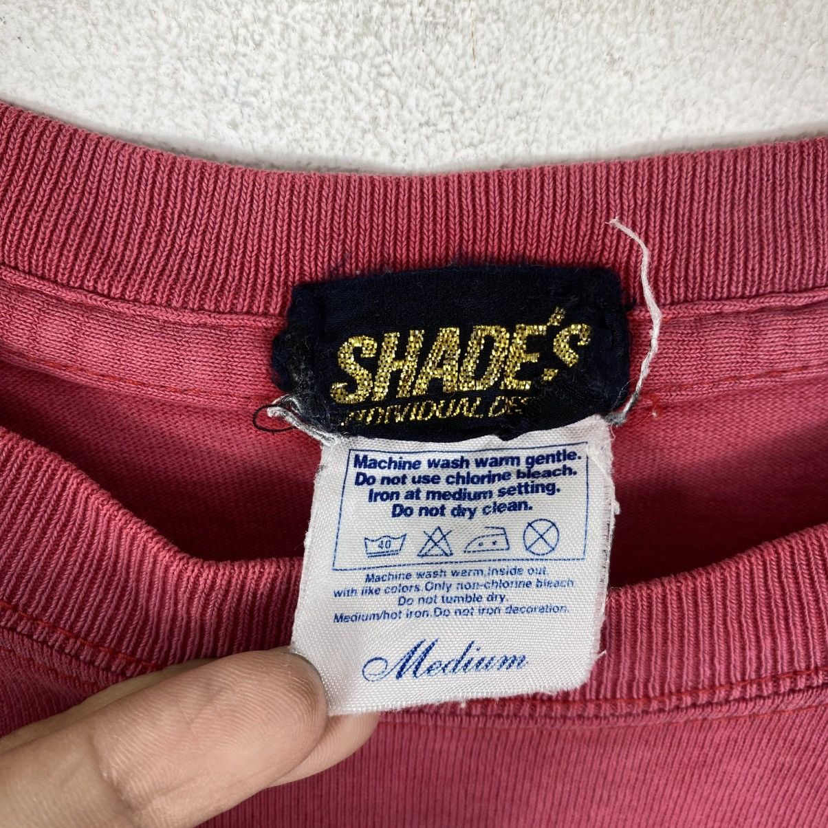 Vintage Vintage 90s Shades Individual Design Japanese Tee Red M Size US M / EU 48-50 / 2 - 6 Thumbnail
