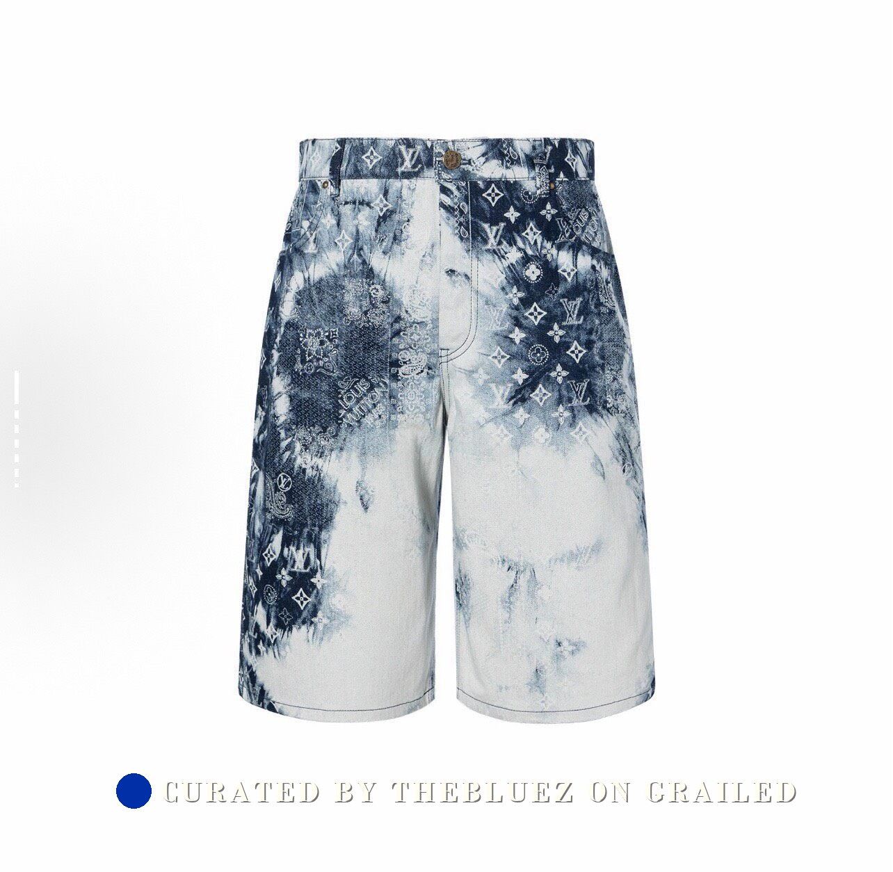 Louis Vuitton Louis Vuitton Bandana Denim Shorts Size US 30 / EU 46 - 1 Thumbnail