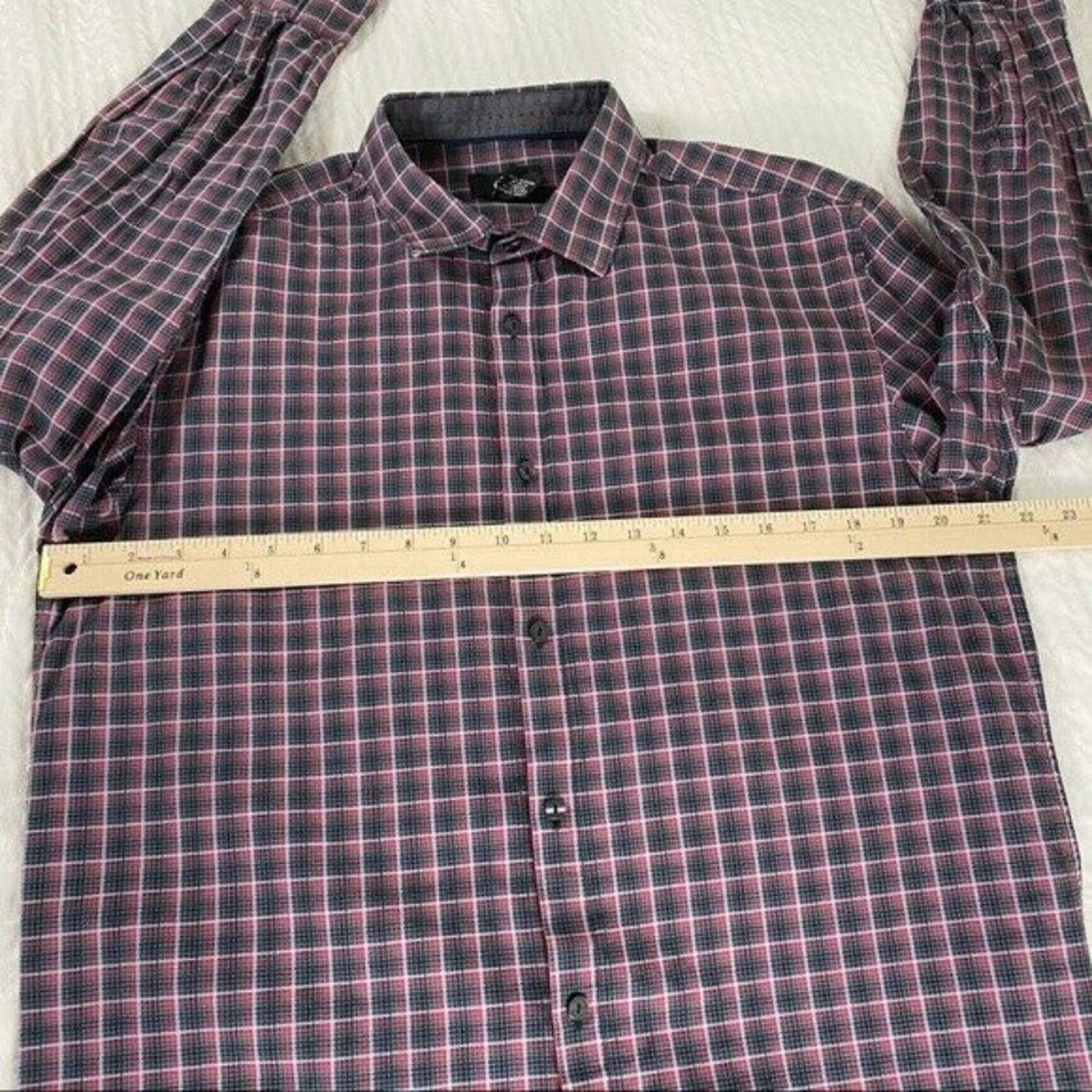 Calvin Klein Calvin Klein Men's Plaid Shirt, Size M Size US M / EU 48-50 / 2 - 5 Thumbnail