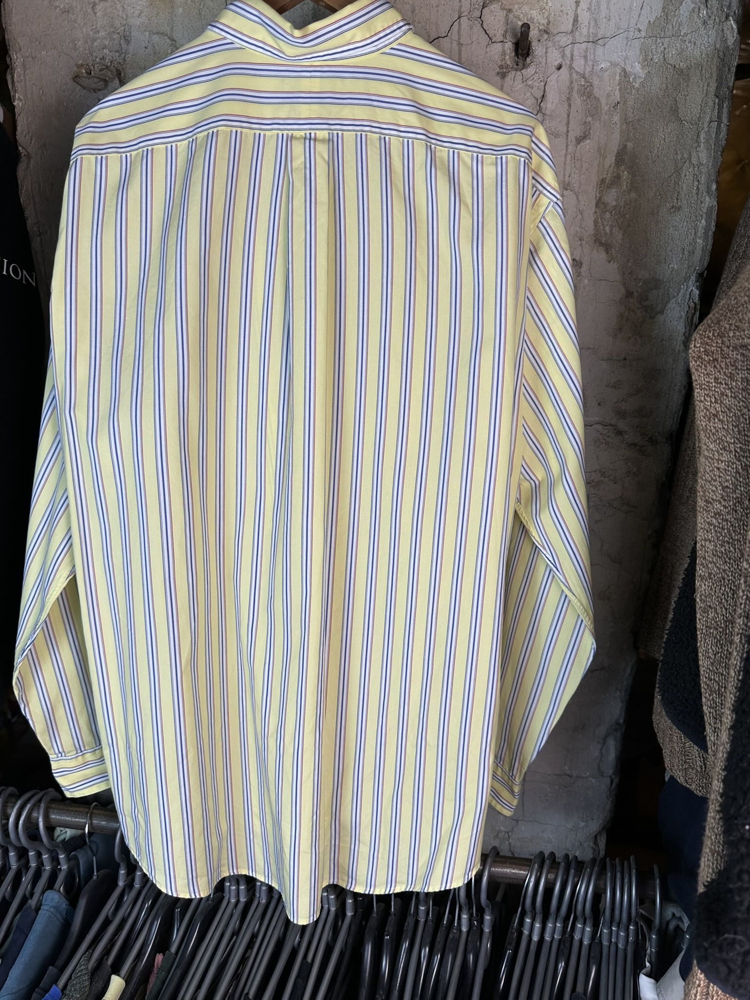 Polo Ralph Lauren Vintage Polo Ralph Lauren Stripped Button Up Shirt Size US XL / EU 56 / 4 - 12 Thumbnail