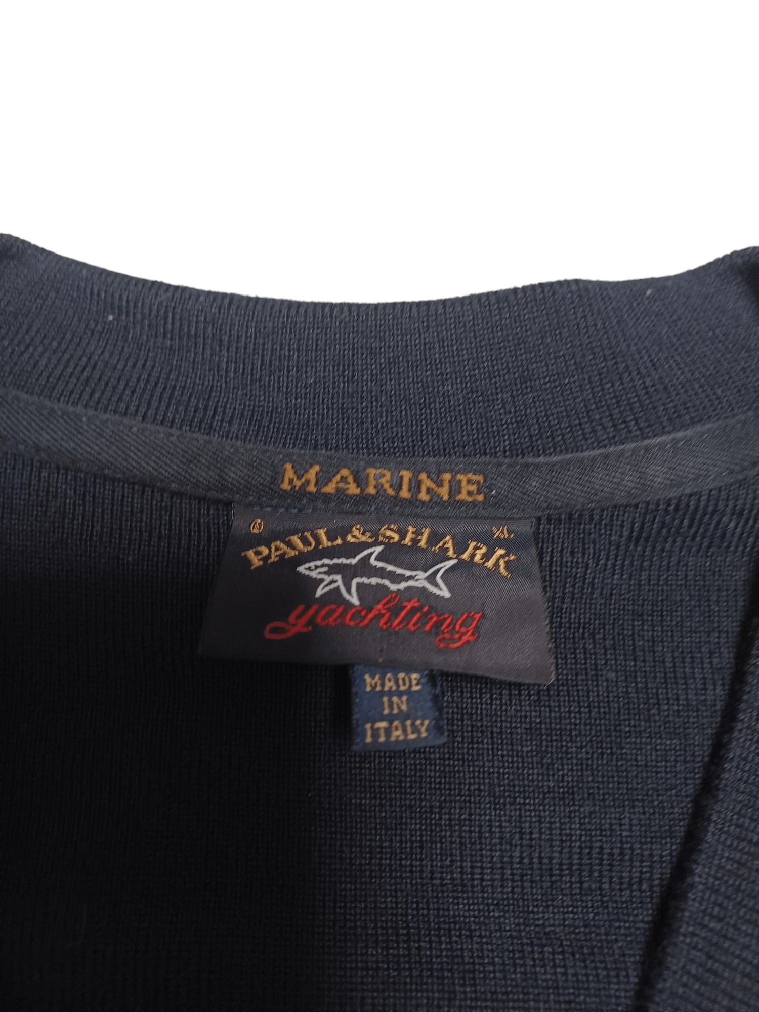Paul & Shark Paul Shark made in Italy 100% wool vintage sweater Size US XL / EU 56 / 4 - 3 Thumbnail