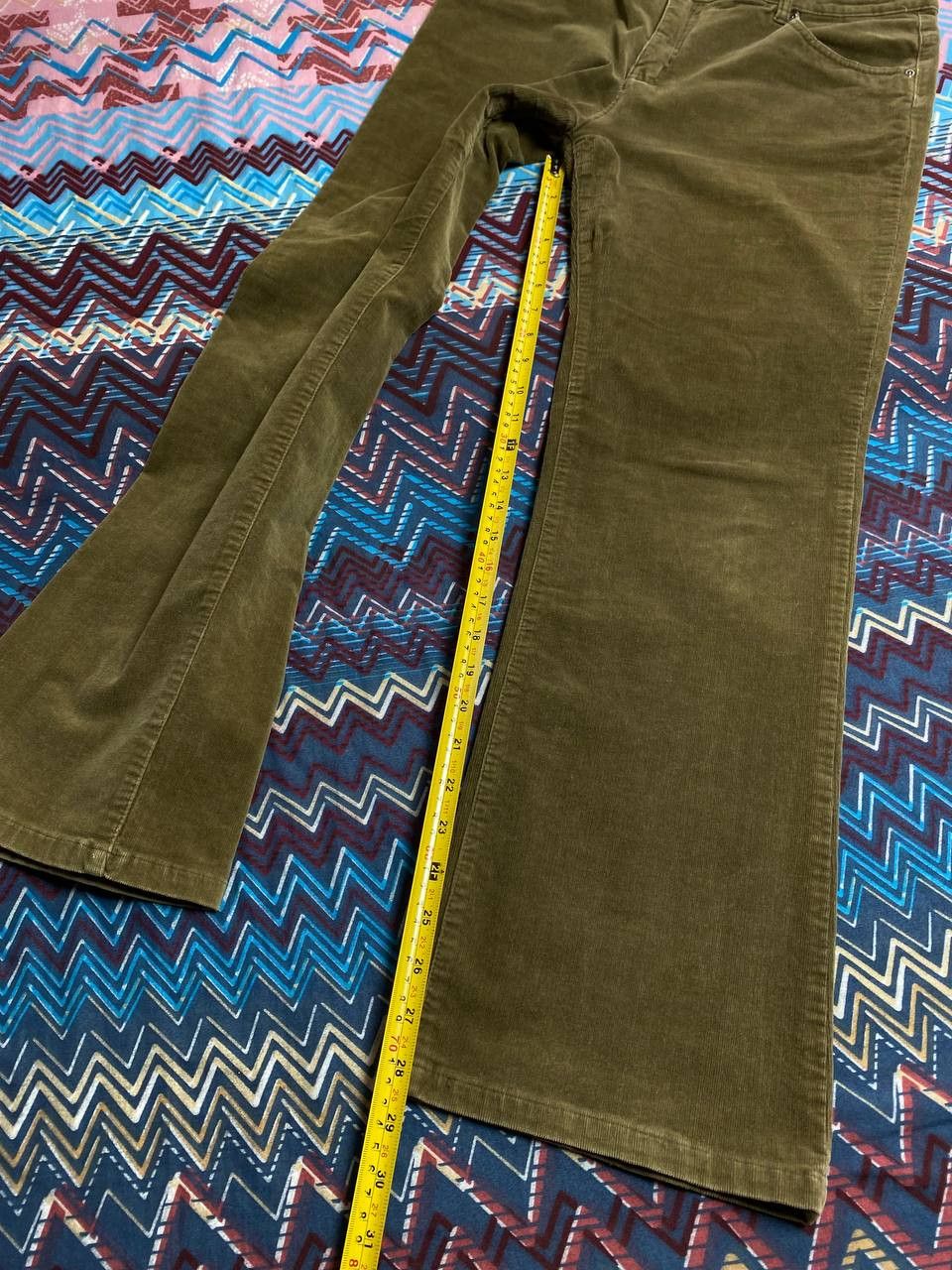 Armani × Vintage Vintage Armani Jeans velvet jeans logo Size US 30 / EU 46 - 5 Thumbnail