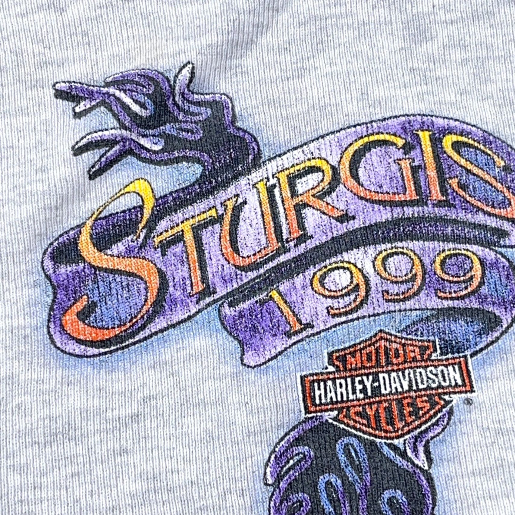 Harley Davidson VINTAGE Harley-Davidson Shirt Women XL Black Tank Top 90s USA Sturgis Tattoo Size XL / US 12-14 / IT 48-50 - 5 Thumbnail
