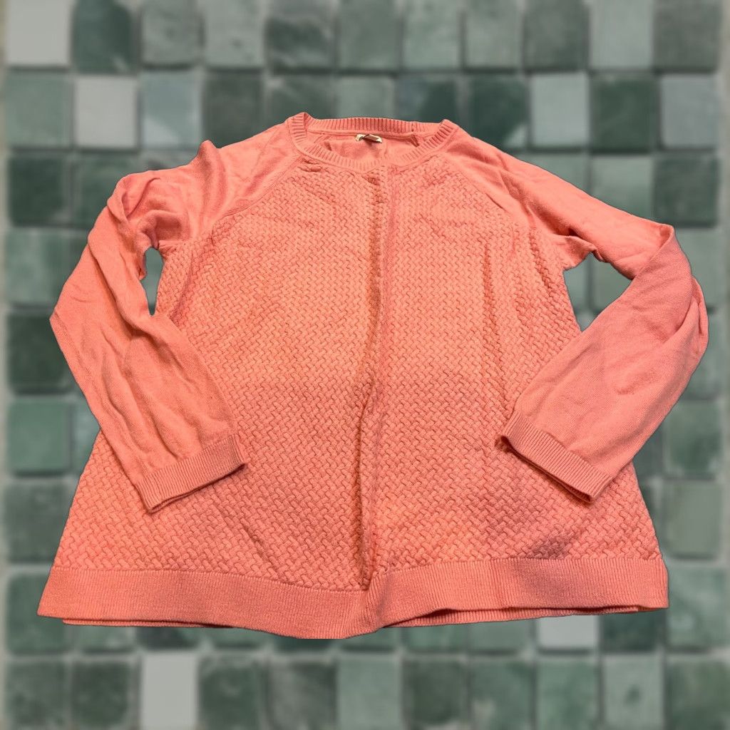 Pinko SONOMA Sweater Womens Large L Pink Long Sleeve Pullover Knit Pullover Shirt Light Knit Ladies Pink Sweater Size L / US 10 / IT 46 - 1 Thumbnail