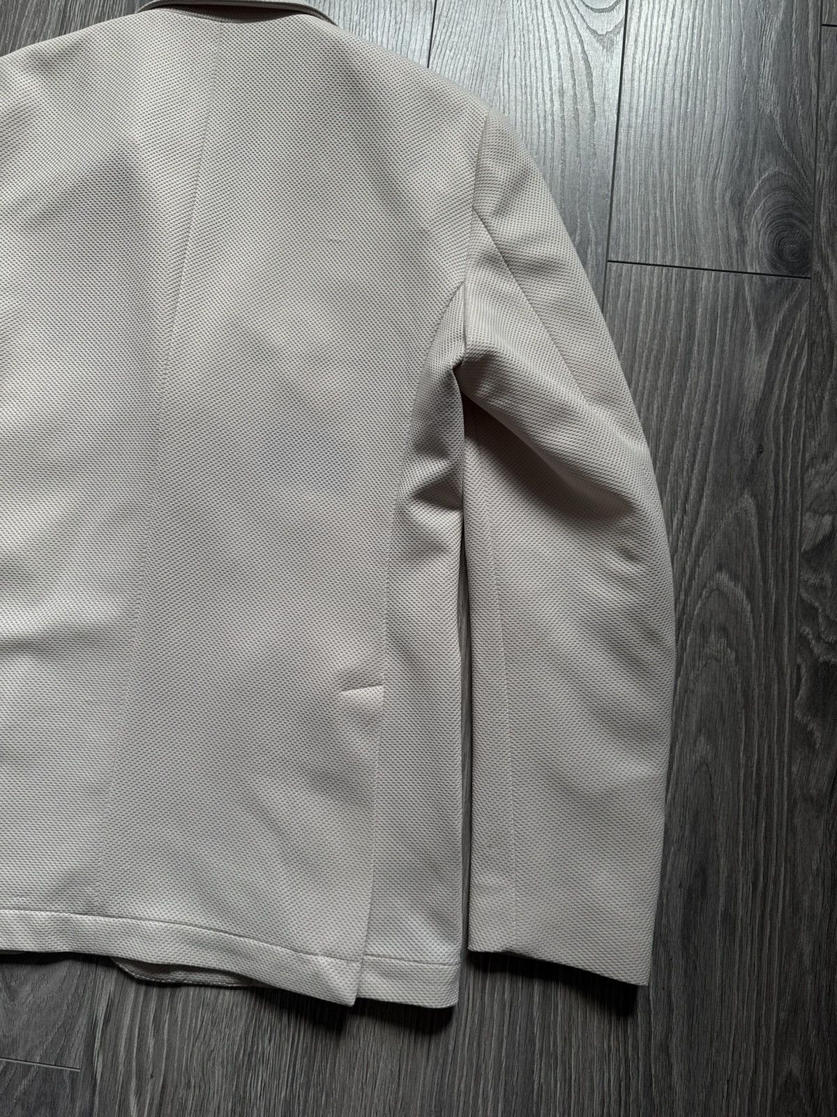 Eredipisano Eredi Pisano Roma Cotton Light Blazer in Beige 50R Size 50R - 10 Thumbnail