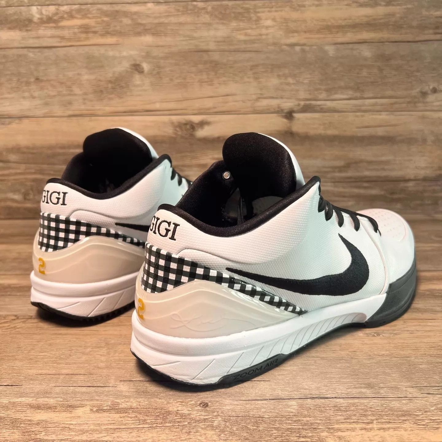 Nike Nike Zoom Kobe 4 Gigi Black/White FJ9363-100 46 Size US 12 / EU 45 - 3 Thumbnail