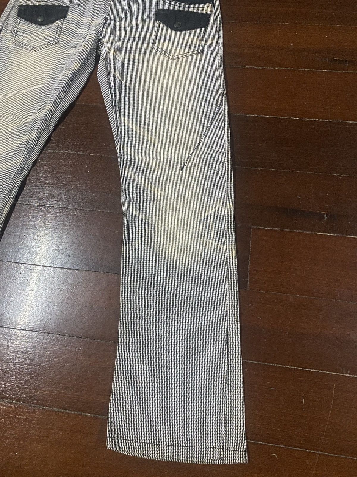 If Six Was Nine 💥rare💥 Hideways Nicole Washed flare Denim Jeans nice feded Size US 35 - 4 Thumbnail