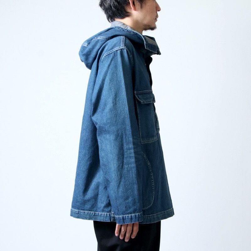 Engineered Garments (Ordinary Fits) Re:Ordinary Gunner Smock Denim Anorak Parka Size US M / EU 48-50 / 2 - 13 Thumbnail