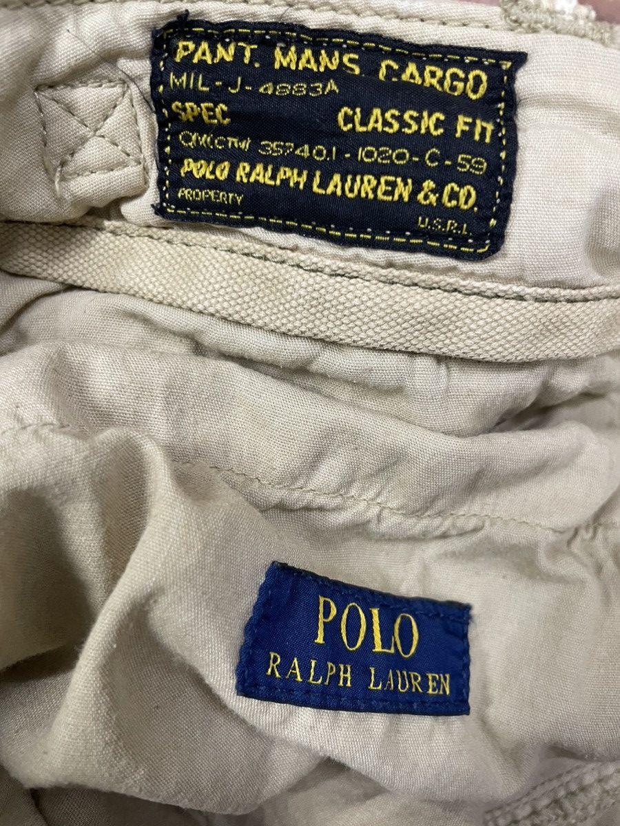 Polo Ralph Lauren Ralph Lauren Military Cargo Pants Talon Zipper Multipockets Size US 36 / EU 52 - 11 Thumbnail