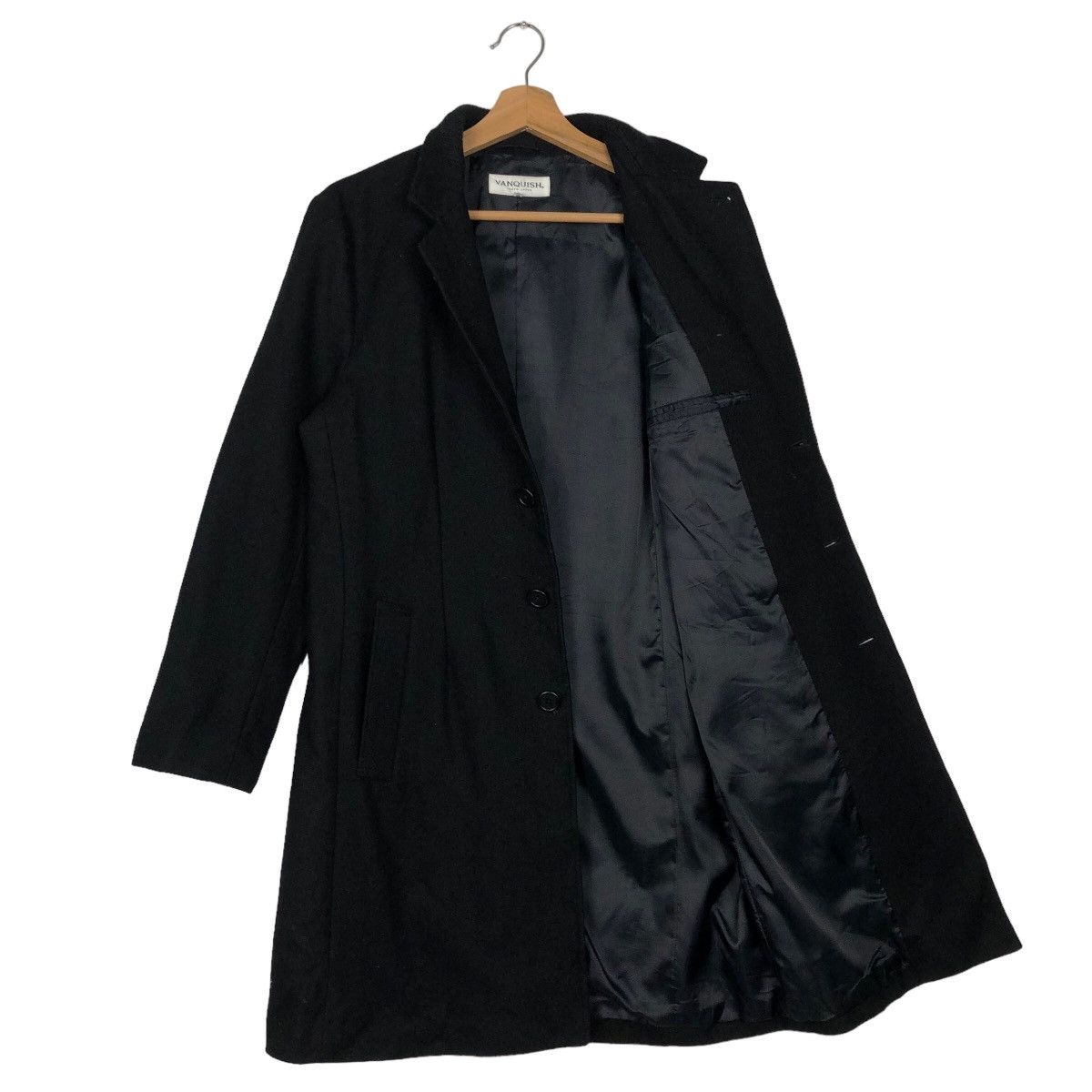 Japanese Brand 🔥Black Iconic - Wool Jacket Vanquish Tokyo Japan Size US S / EU 44-46 / 1 - 8 Thumbnail