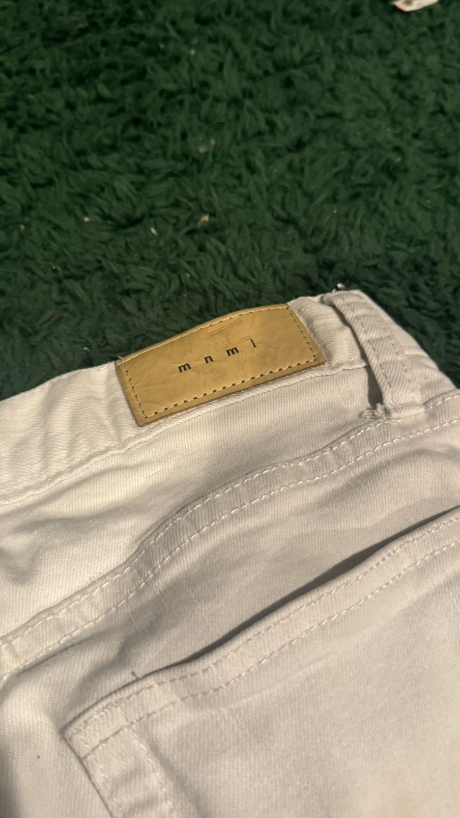 MNML MNML Ripped Jeans White Size US 30 / EU 46 - 6 Thumbnail