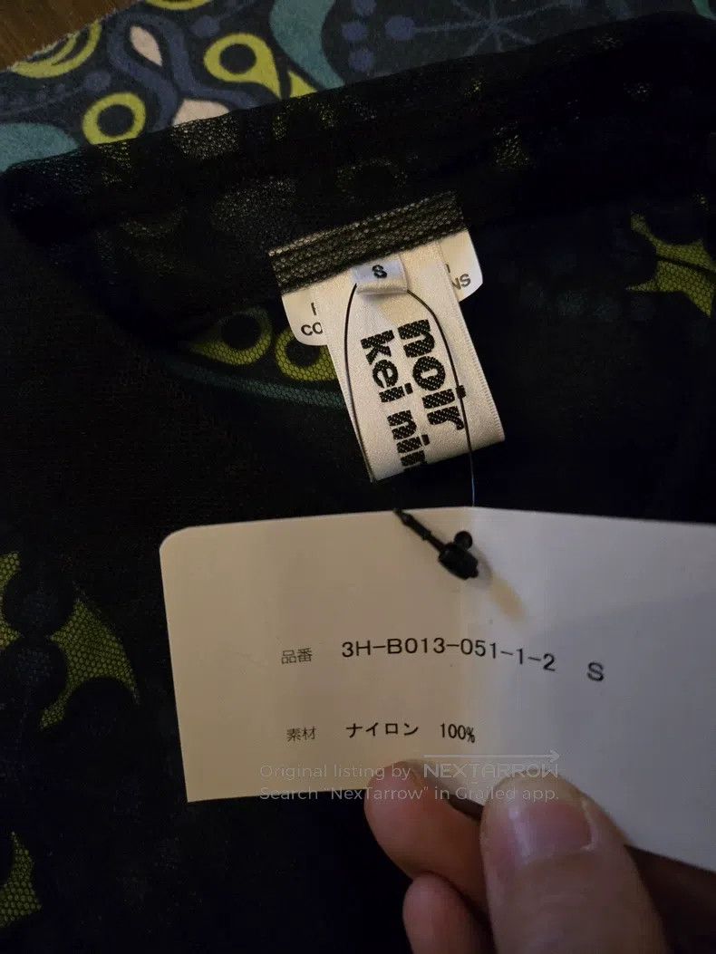 Comme des Garcons Comme Des Garcons Mesh Black Shirt Size S / US 4 / IT 40 - 2 Thumbnail
