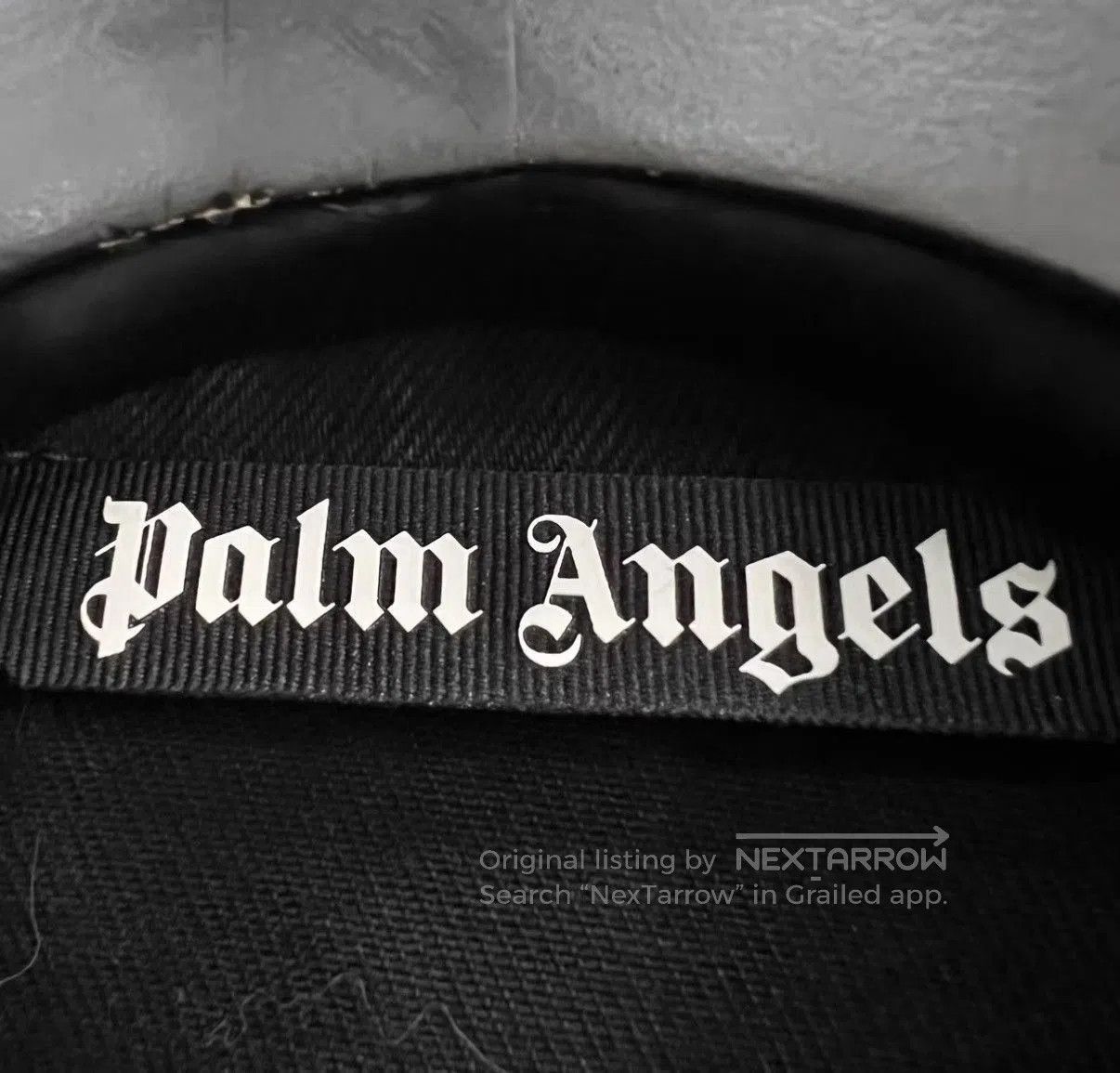 Palm Angels Black Denim Jacket with Button Closure, Size M. Size US M / EU 48-50 / 2 - 3 Thumbnail