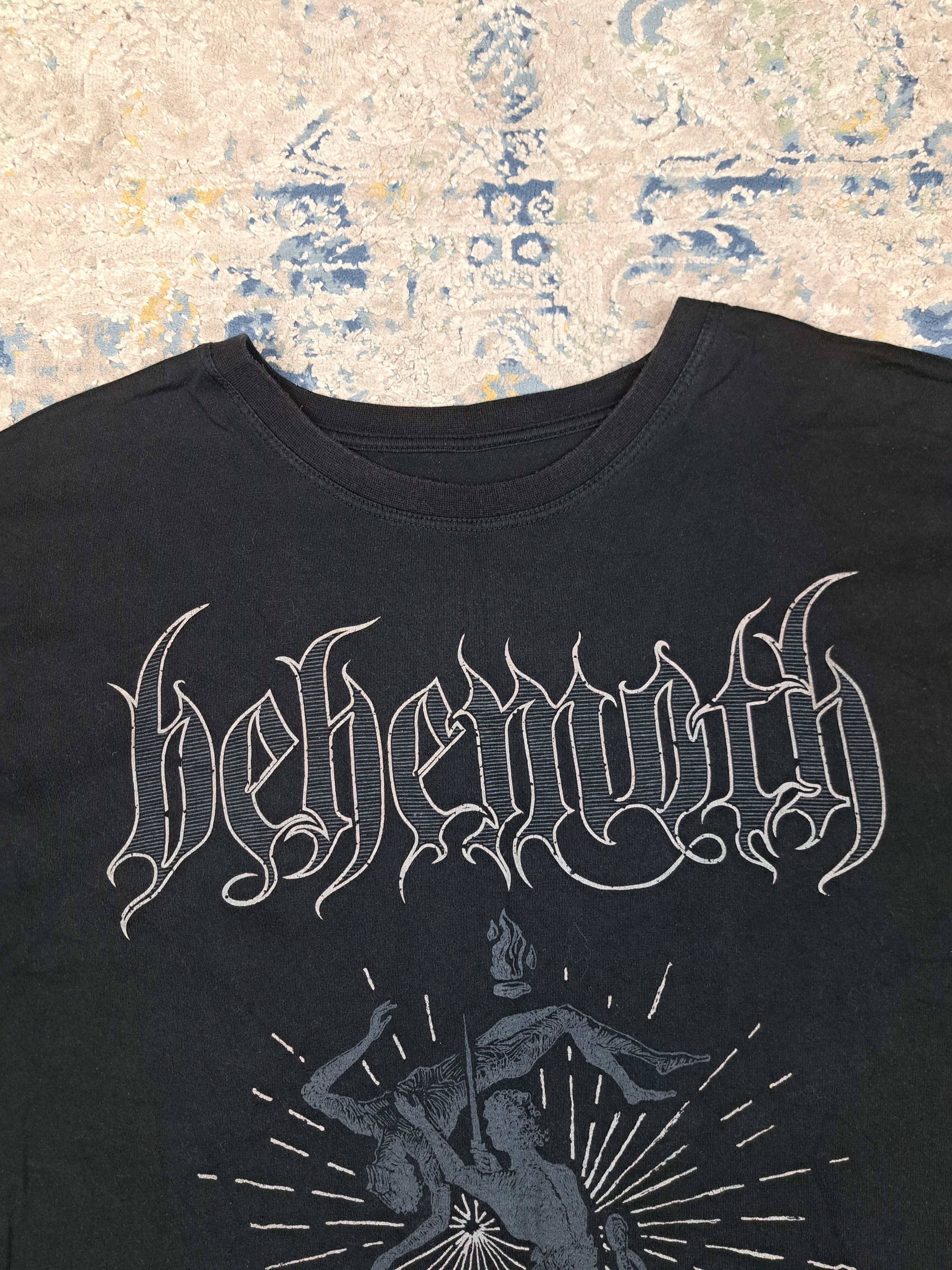 Band Tees Behemoth Ecclesia Diabolica Europa Band Tee Metal Hard Rock Size US XL / EU 56 / 4 - 4 Thumbnail