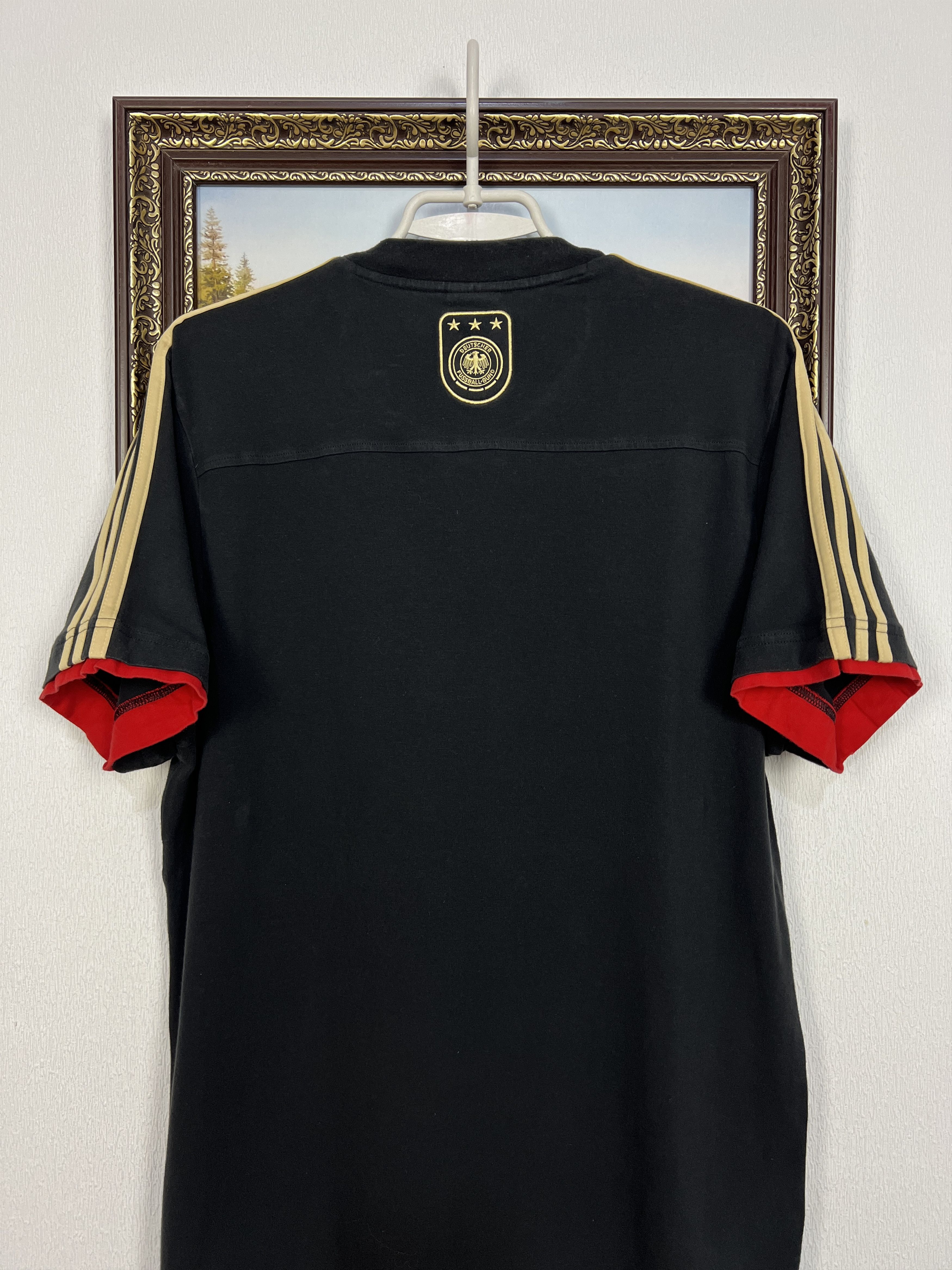 Adidas Vintage Adidas Germany Football Train Shirt Soccer Jersey Size US L / EU 52-54 / 3 - 13 Thumbnail