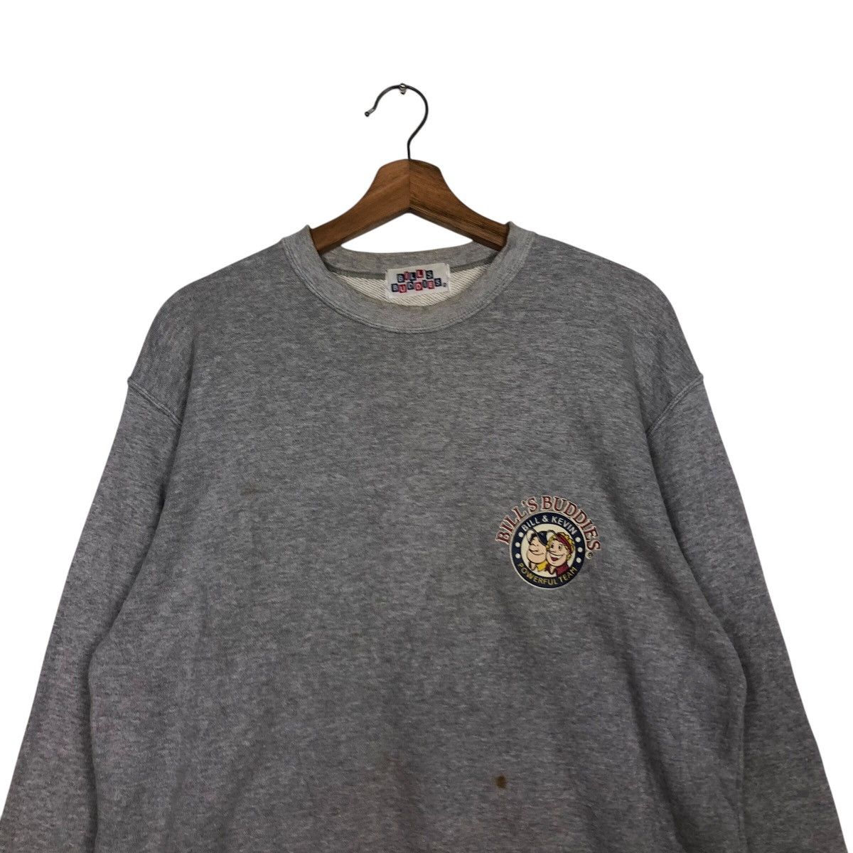 Japanese Brand 📌Vintage Sweatshirt Crewneck Bill'S Buddies Big Logo Size US M / EU 48-50 / 2 - 4 Thumbnail