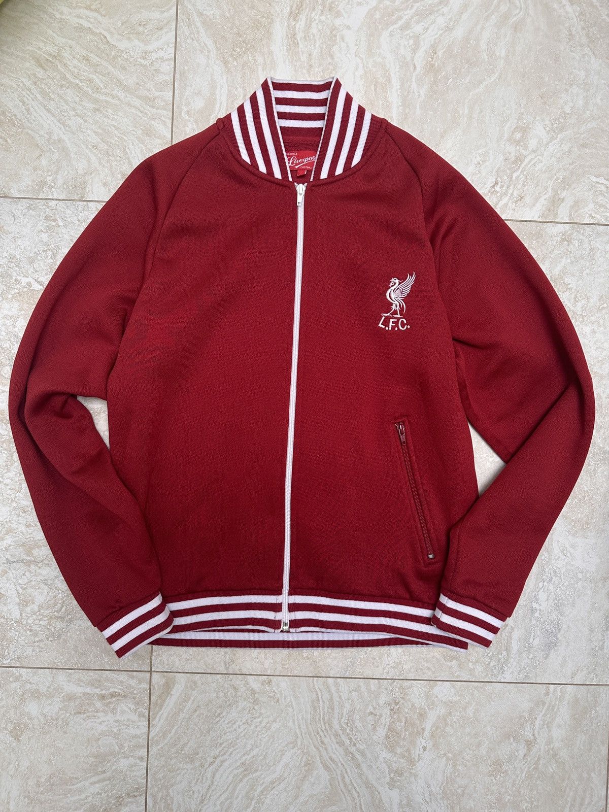 Vintage Liverpool FC bomber jacket Size US S / EU 44-46 / 1 - 1 Thumbnail