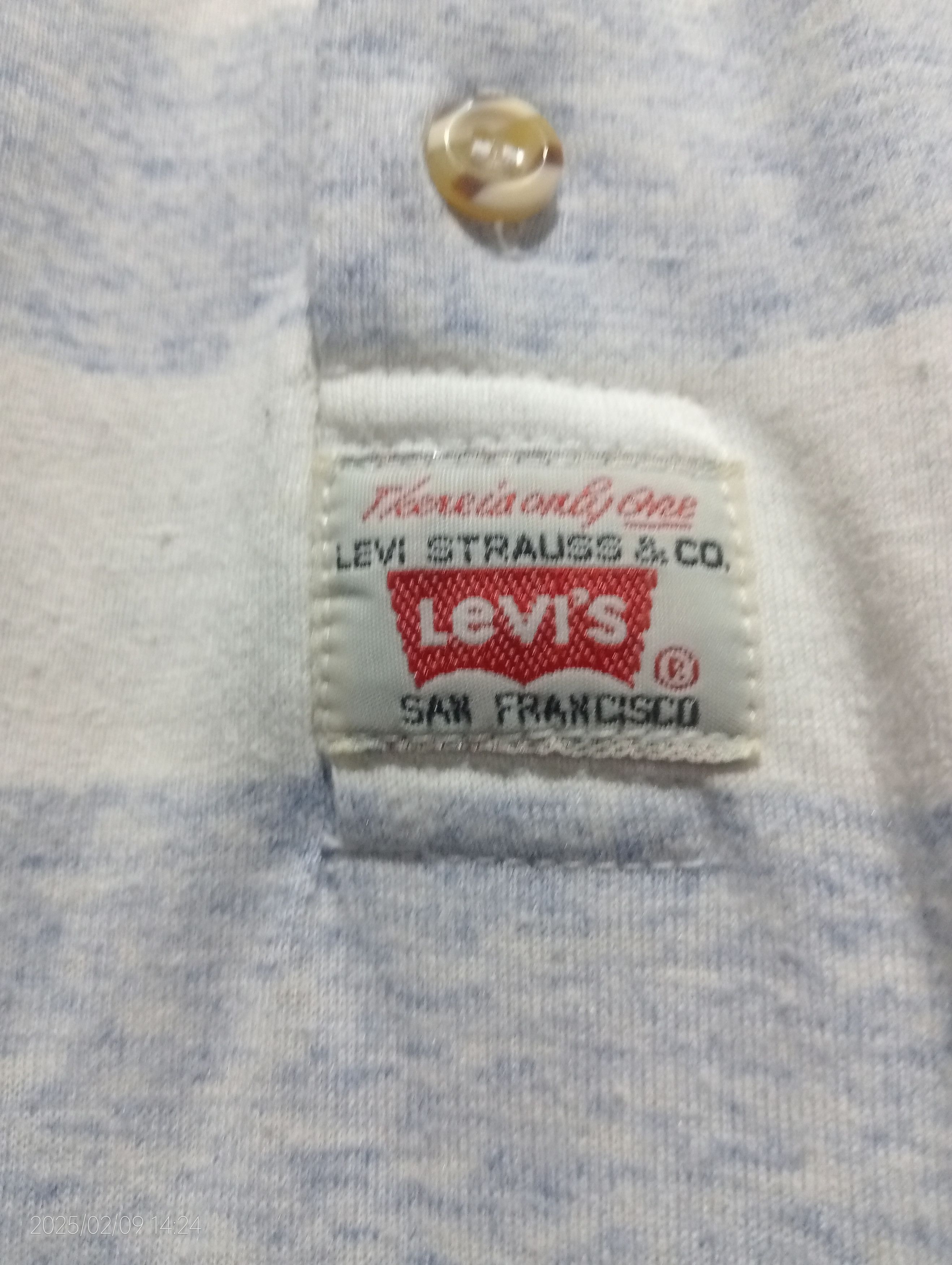 Levi's × Vintage Vintage '90s Levi's Stripe Tee Made in USA Size US L / EU 52-54 / 3 - 4 Thumbnail