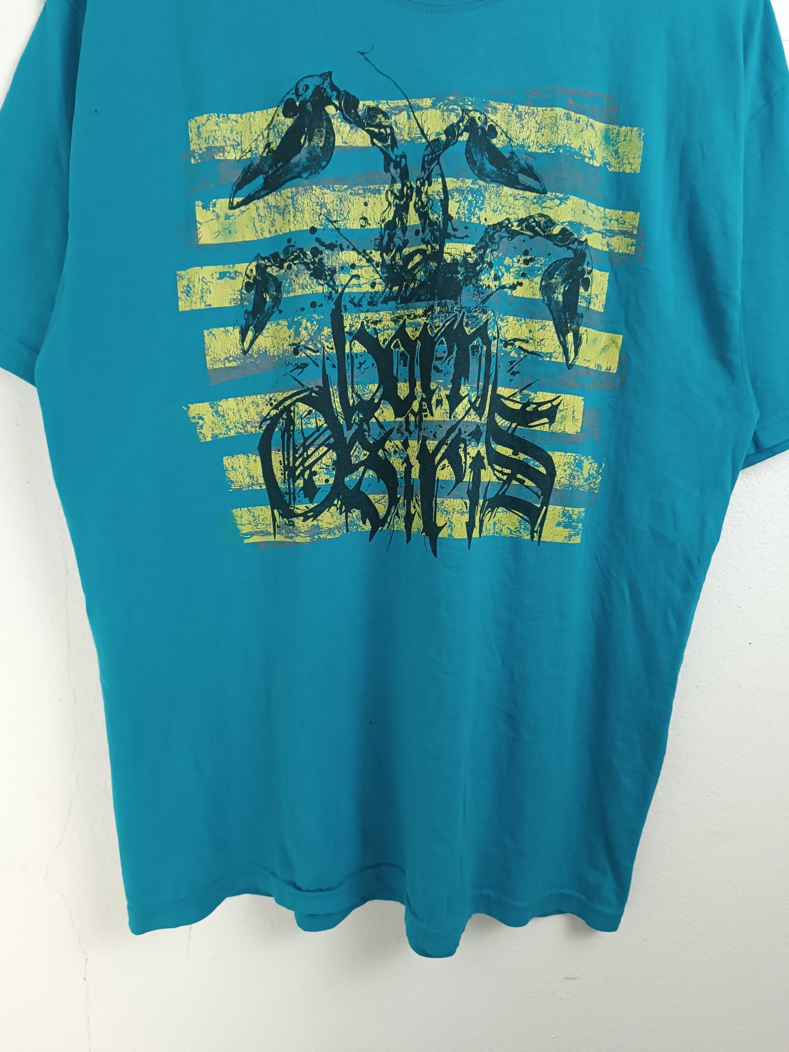 Band Tees VINTAGE 2000s BORN OF OSIRIS METALCORE maya suicide grin Size US L / EU 52-54 / 3 - 7 Thumbnail