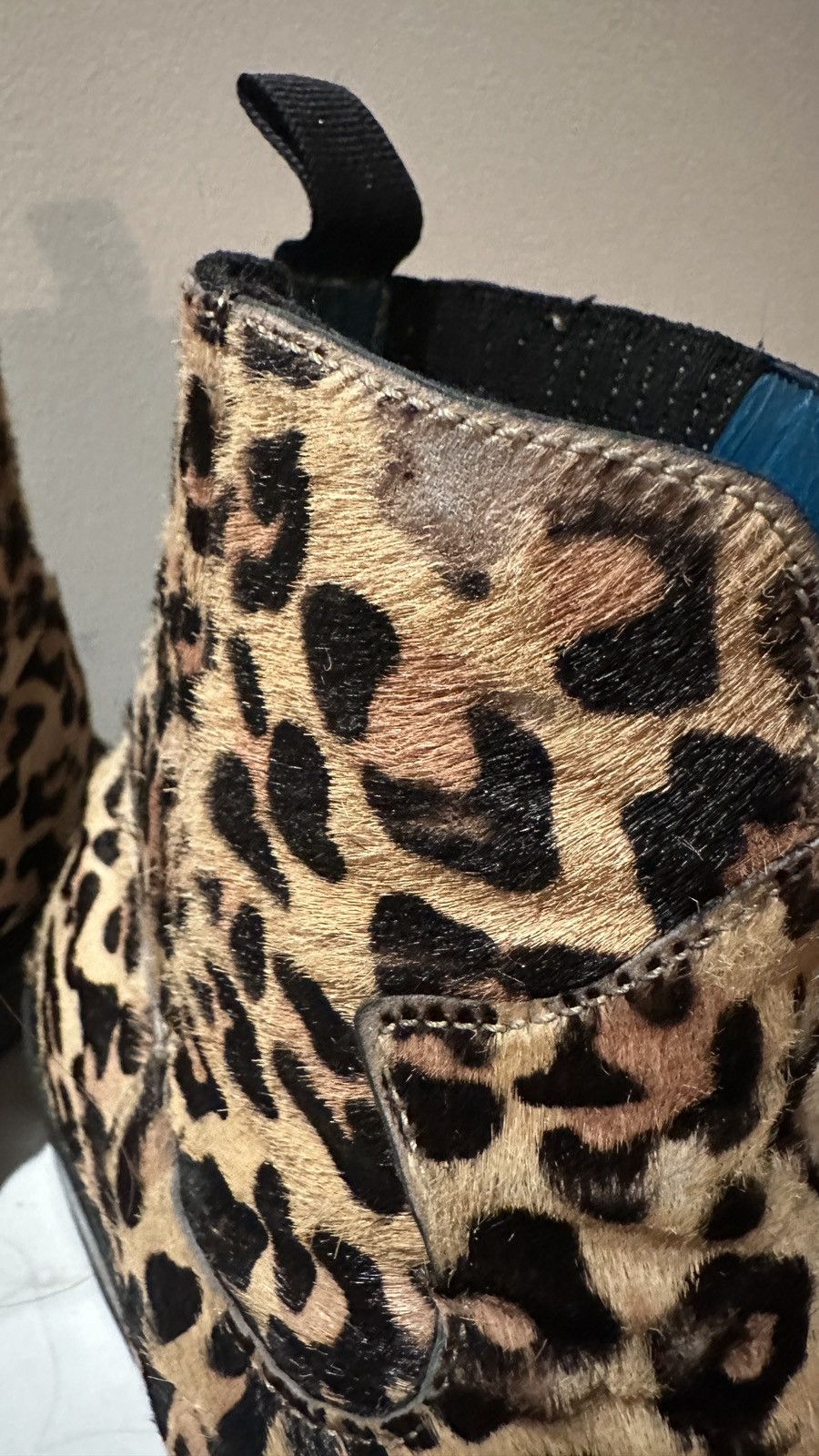 Handmade Custom Made Animal Print boots 8.5us amiri ysl Celine Size US 8.5 / EU 41-42 - 4 Thumbnail