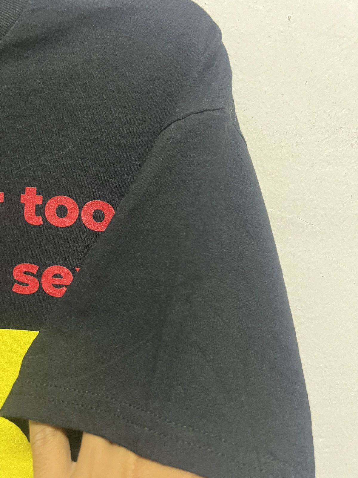 Vintage Vintage 00’s Stop Aids Pop Art Tee Size US L / EU 52-54 / 3 - 3 Thumbnail