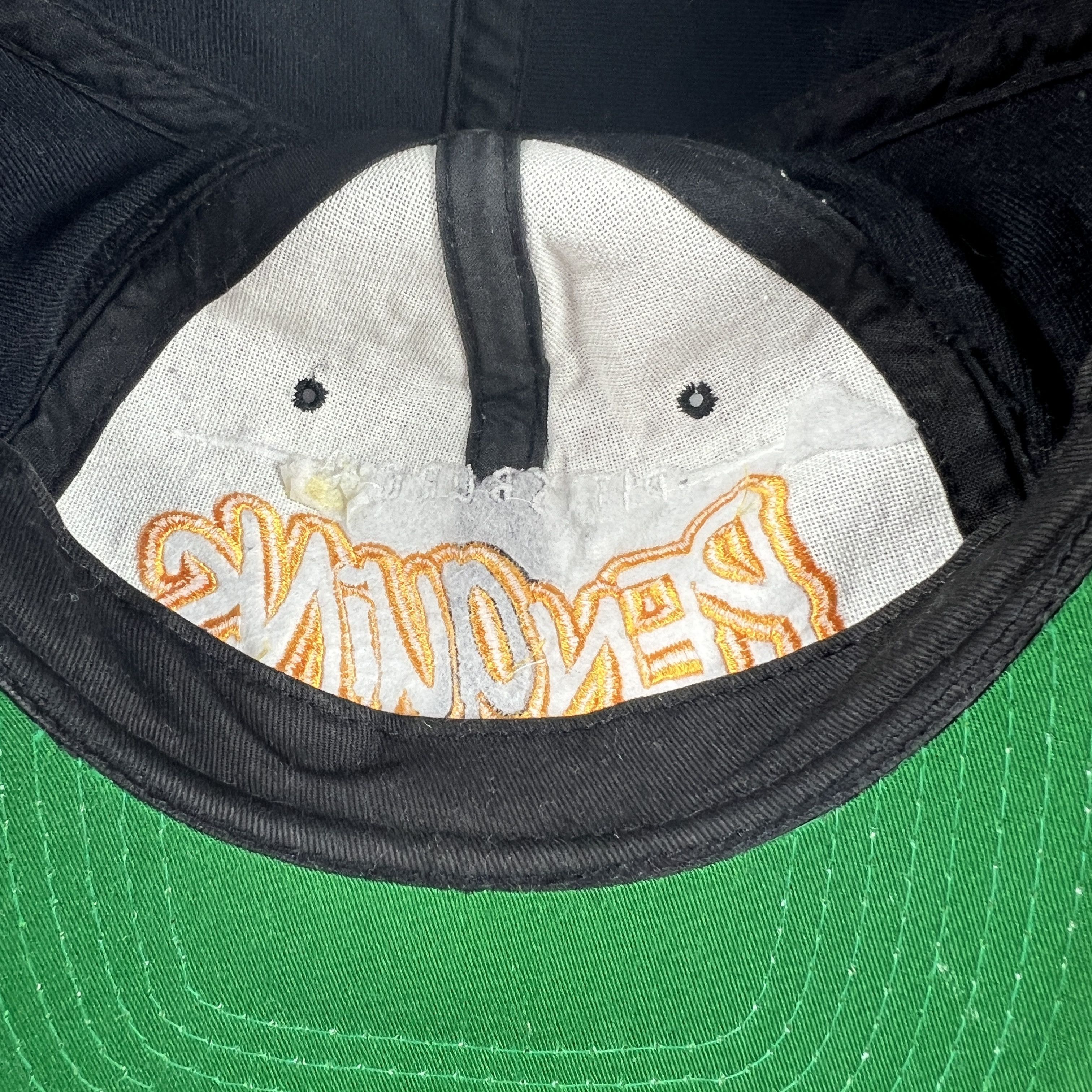 NHL × Starter × Vintage VTG Starter Pittsburgh Penguins Bubble Script Wool Snapback Size ONE SIZE - 9 Thumbnail