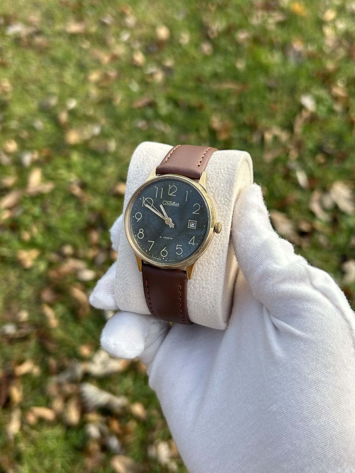 Other Vintage Watch Slava Made In USSR Soviet Mechanical 1980s Size ONE SIZE - 4 Thumbnail