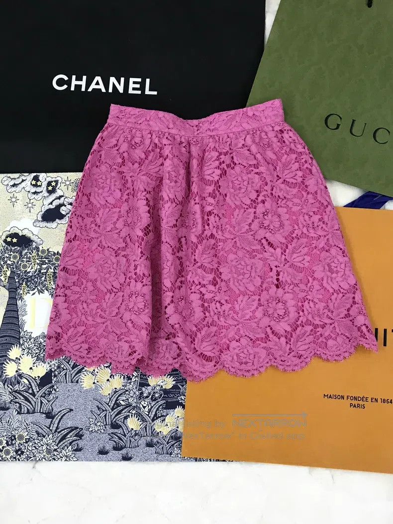 Valentino Valentino Pink lace set Size S / US 4 / IT 40 - 5 Thumbnail