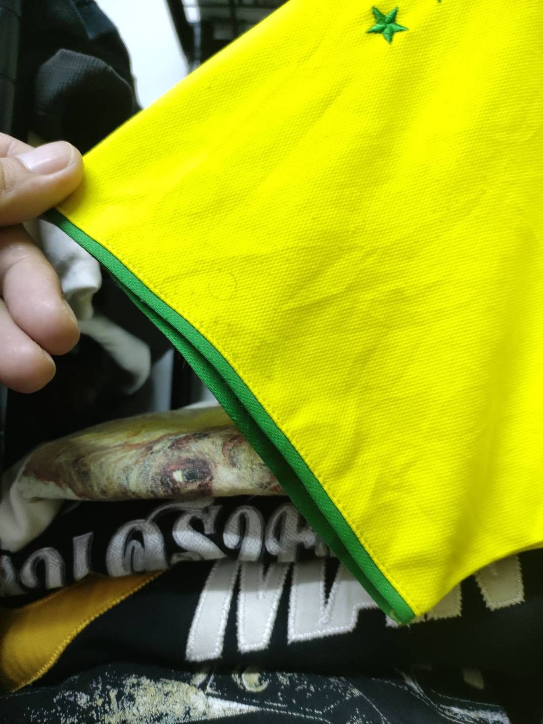 Vintage Vtg 00's Brasil " Ronaldinho No.10 " 5 Time World Champion Size US XL / EU 56 / 4 - 7 Thumbnail