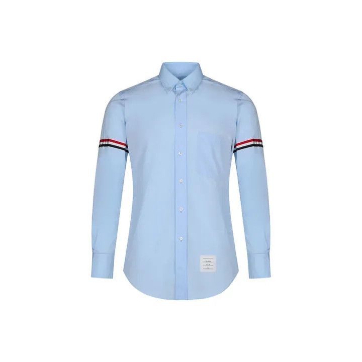 Thom Browne Thom Browne Long Sleeve Button-Up Shirt -2507 Size US S / EU 44-46 / 1 - 7 Thumbnail