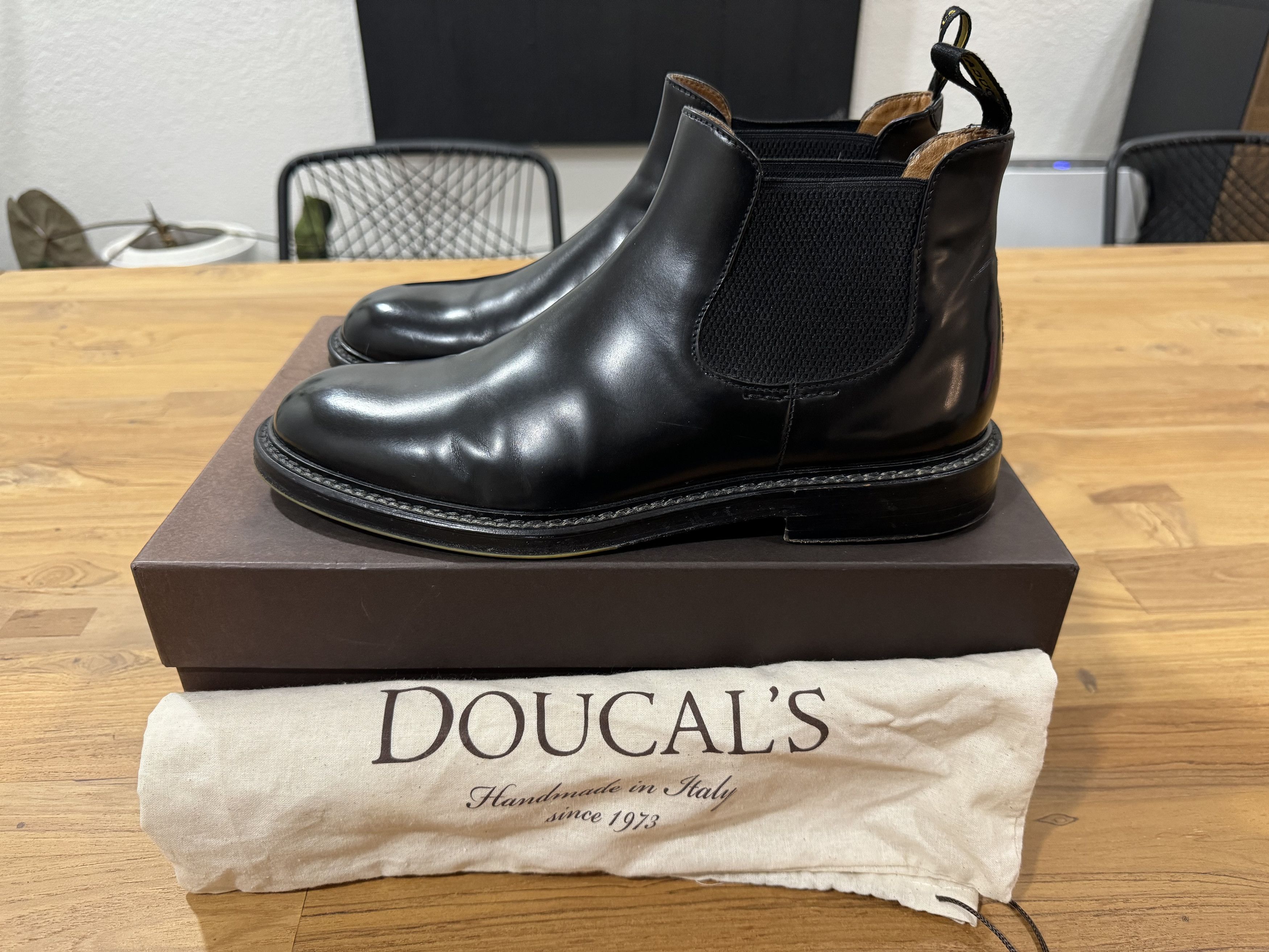 Doucal's Doucal’s Chelsea Boots Black - US 8 41 Size US 8 / EU 41 - 3 Thumbnail