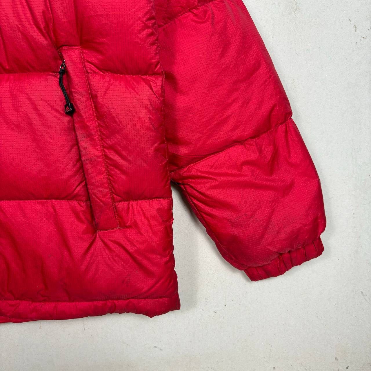 Adidas Adidas Puffer Down Jacket Red Size US L / EU 52-54 / 3 - 5 Thumbnail