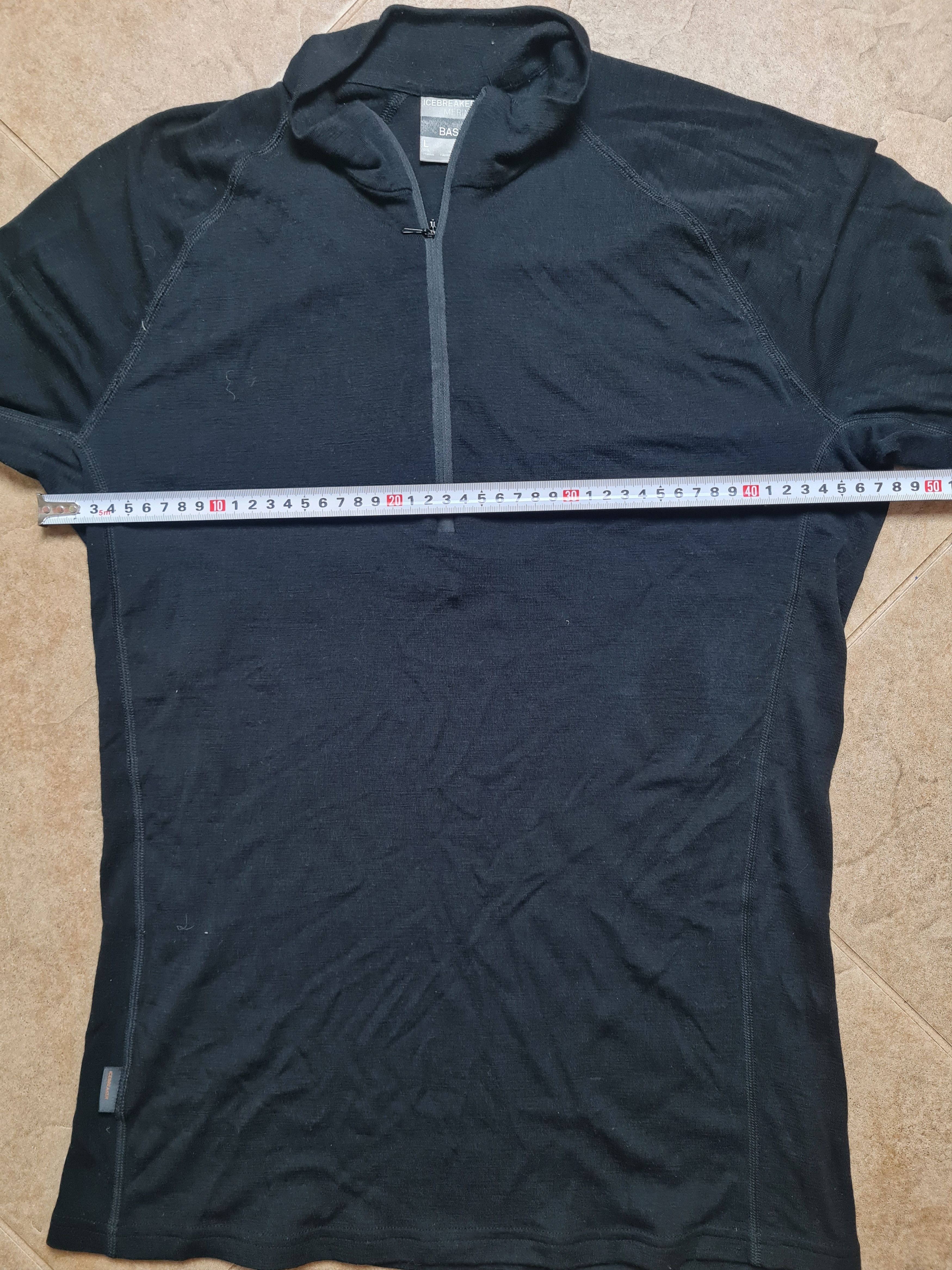 Icebreaker Trekking Icebreaker Wool Elemental Long Sleeve Black Merino Size US L / EU 52-54 / 3 - 6 Thumbnail