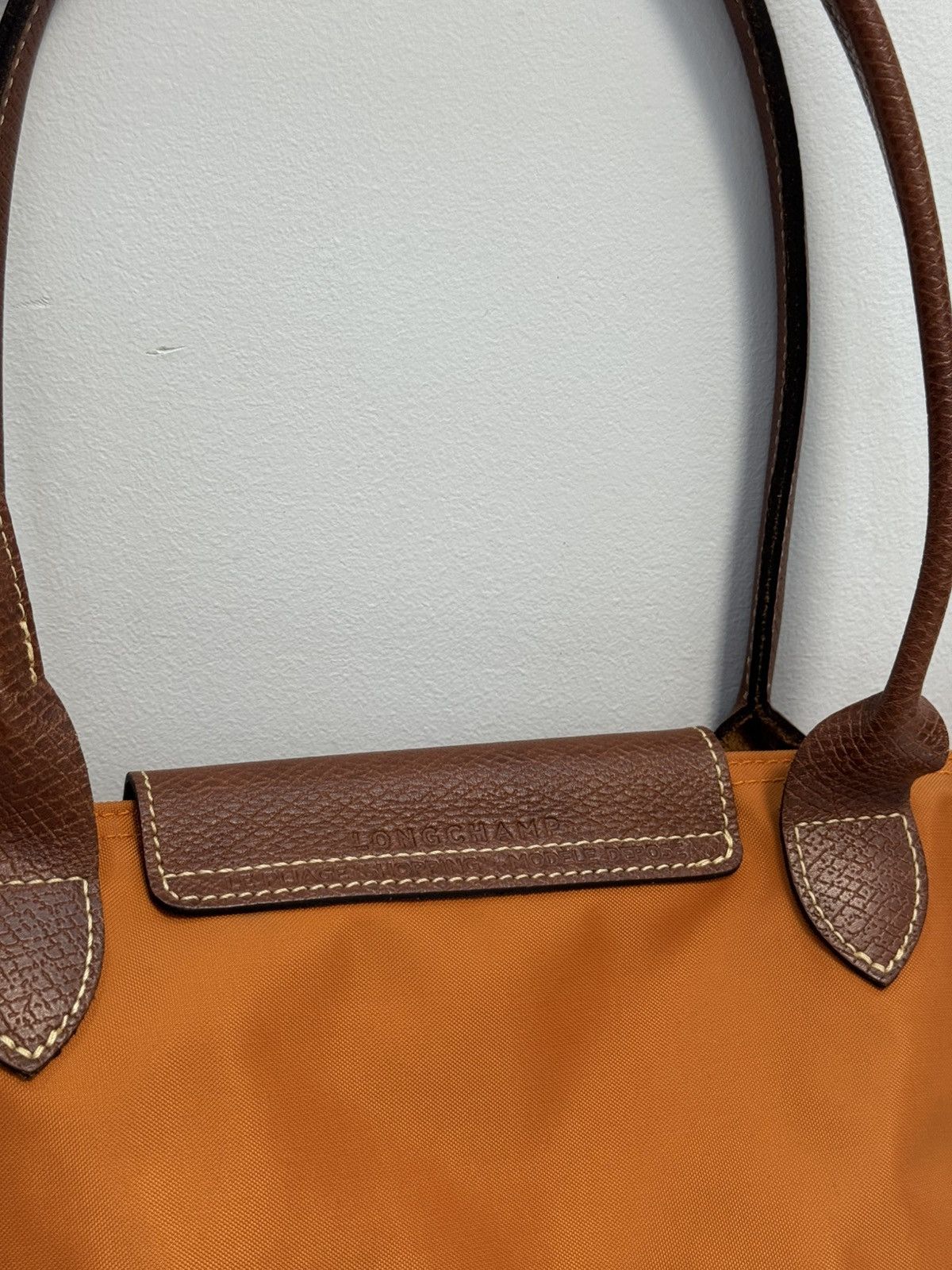 Longchamp Vintage Longchamp women's orange Bag Size ONE SIZE - 6 Thumbnail