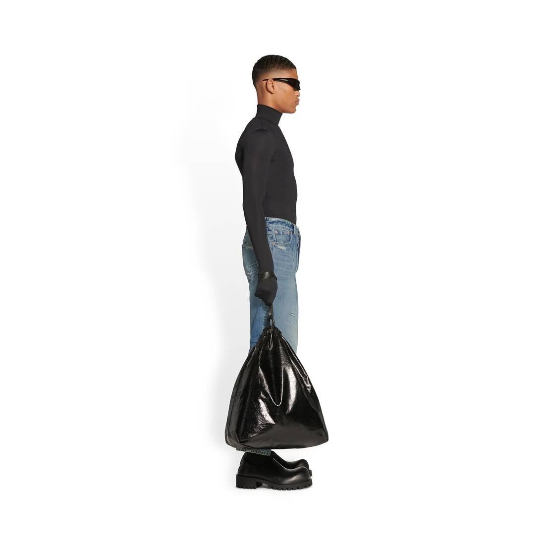 Balenciaga o1mt1gz0924 Biker Darts Pants in Blue Size US 30 / EU 46 - 3 Thumbnail