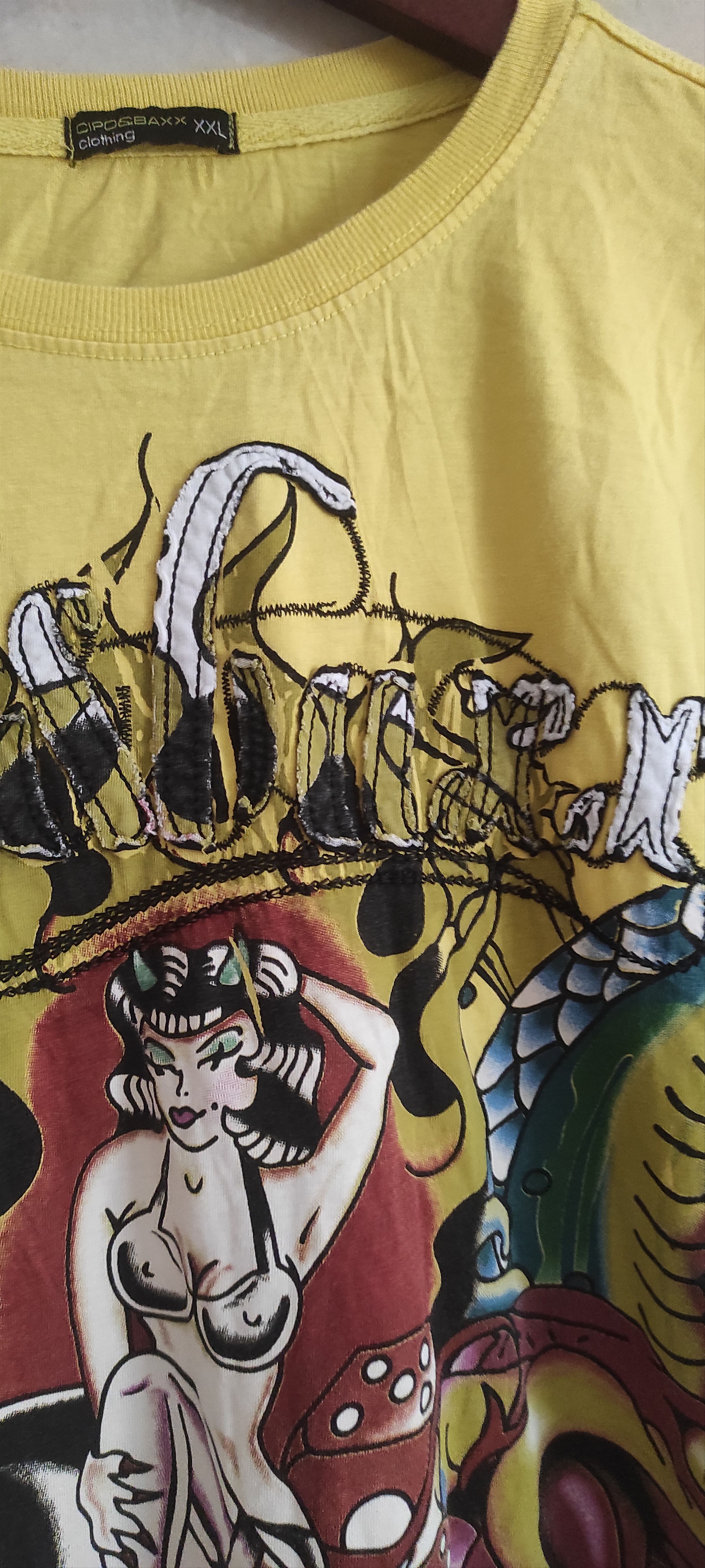 Other Cipo Baxx Skull Snake Print Y2K Longsleeve Long Sleeve Shirt Size US XL / EU 56 / 4 - 8 Thumbnail