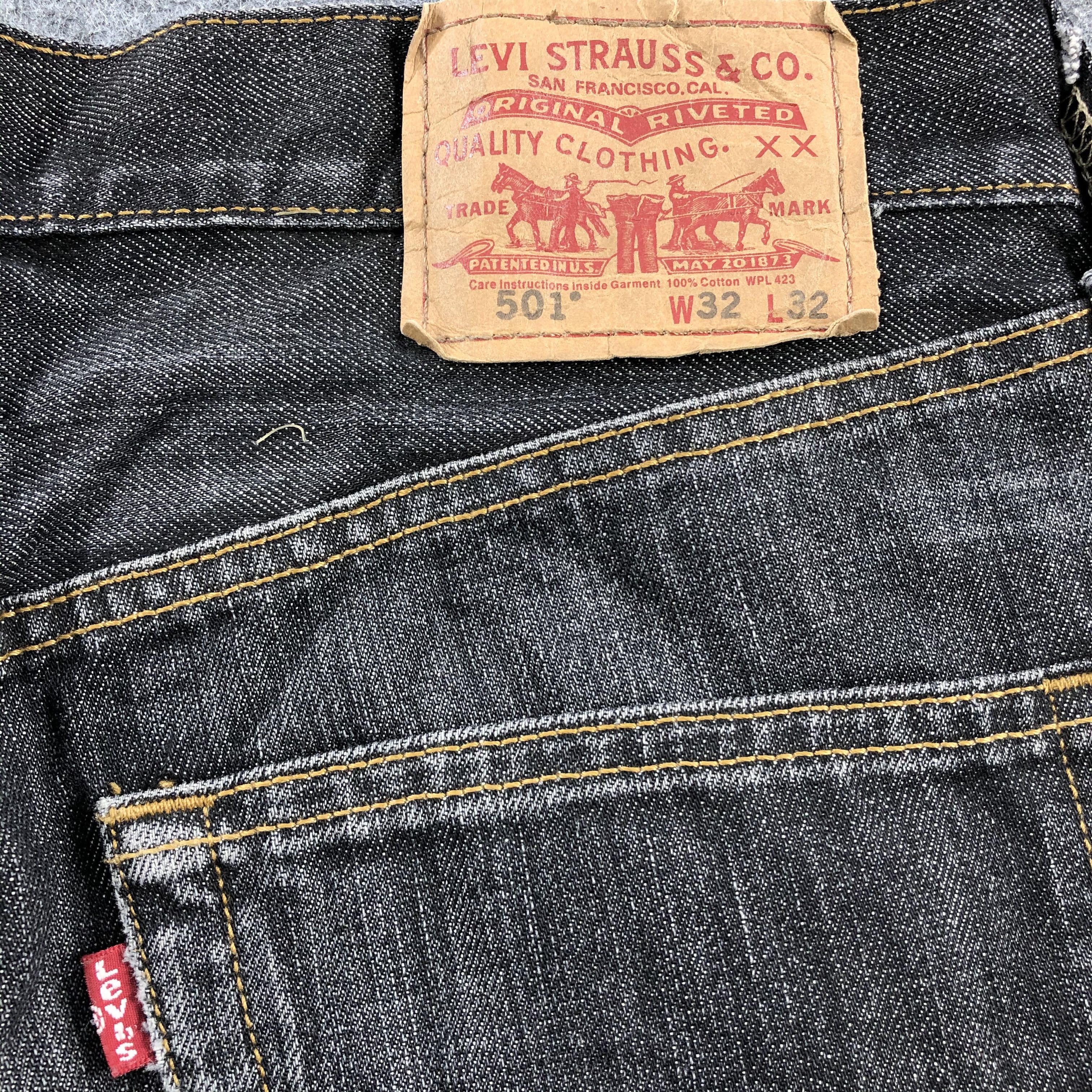 Levi's Vintage Levis 501 Jeans-JM1602 Size US 32 / EU 48 - 6 Thumbnail