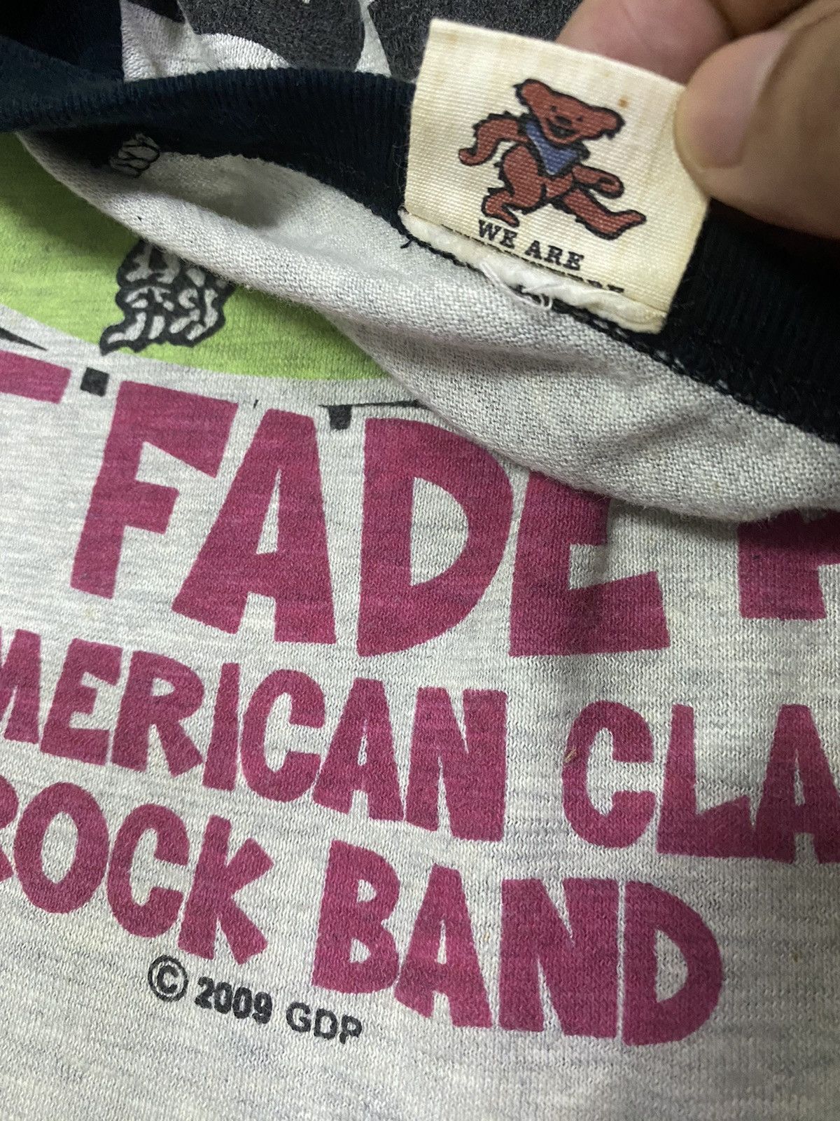 Grateful Dead Vintage 2009 Grateful Dead raglan tee Size US S / EU 44-46 / 1 - 7 Thumbnail