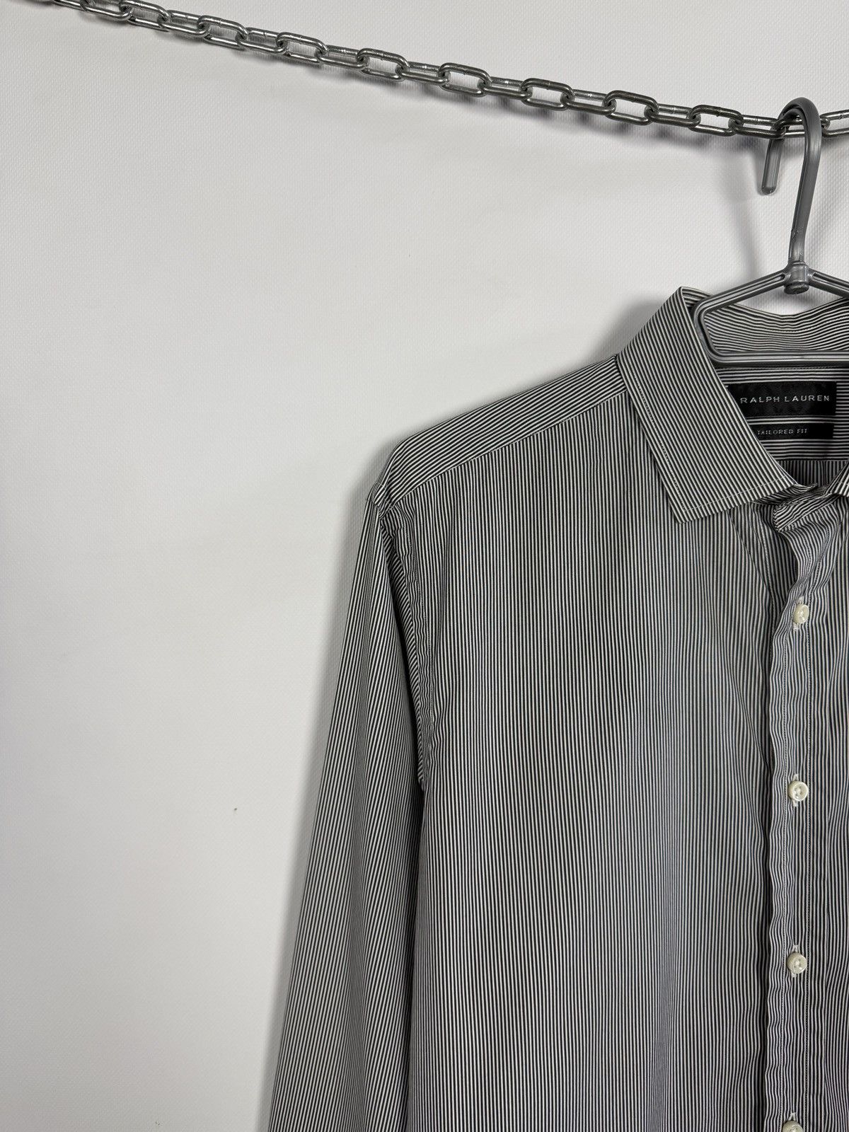 Ralph Lauren Black Label Ralph Lauren Long Sleeve Shirt Button Up Black Label Italy Size US L / EU 52-54 / 3 - 3 Thumbnail