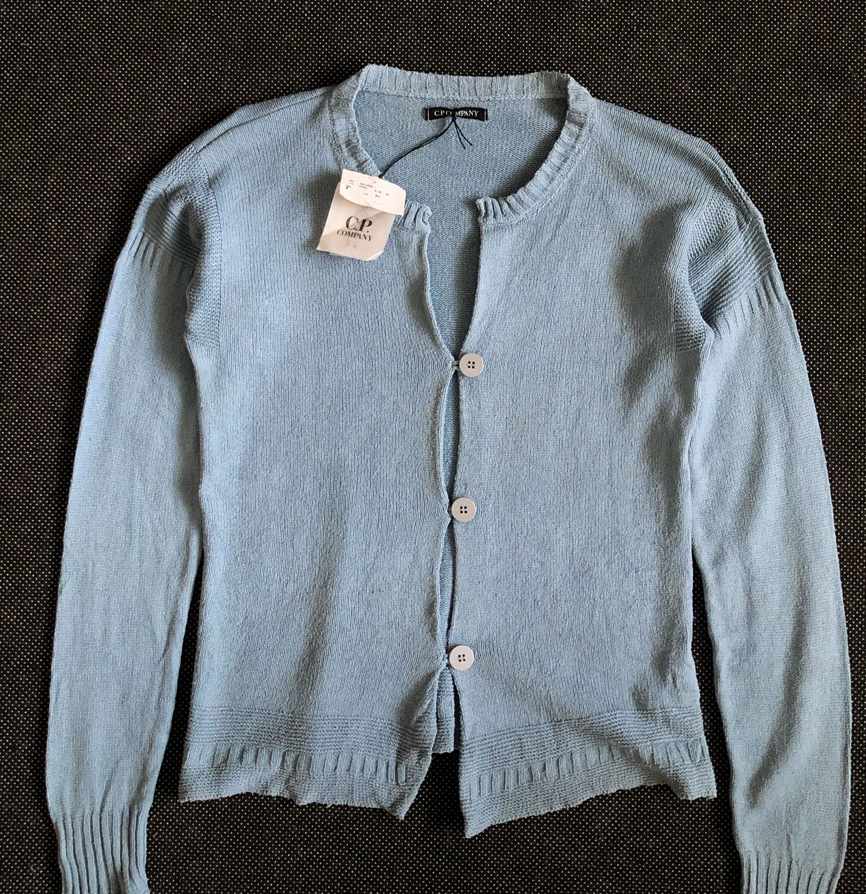 C.P. Company S/S 2006 CP COMPANY DONNA SILK KNITWEAR CARDIGAN Size S / US 4 / IT 40 - 3 Thumbnail