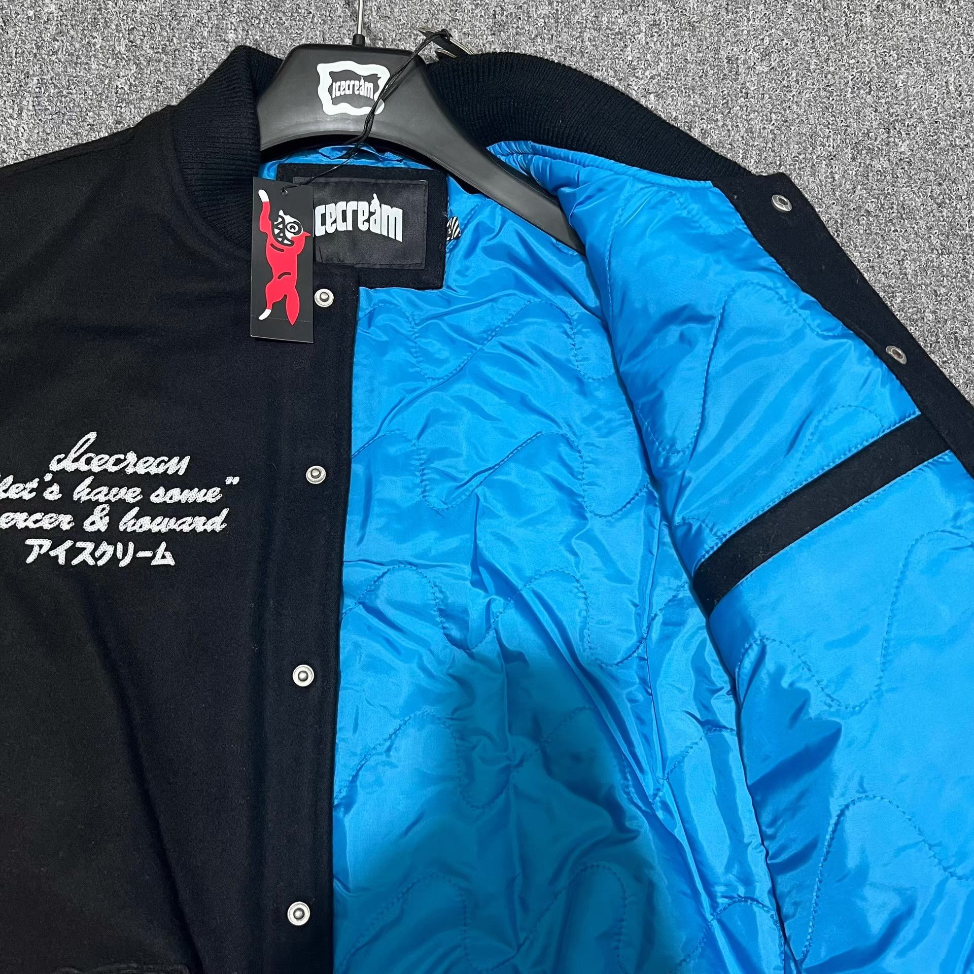 Billionaire Boys Club BBC ICECREAM Wool Blend Varsity Jacket Q7 Size US S / EU 44-46 / 1 - 2 Thumbnail