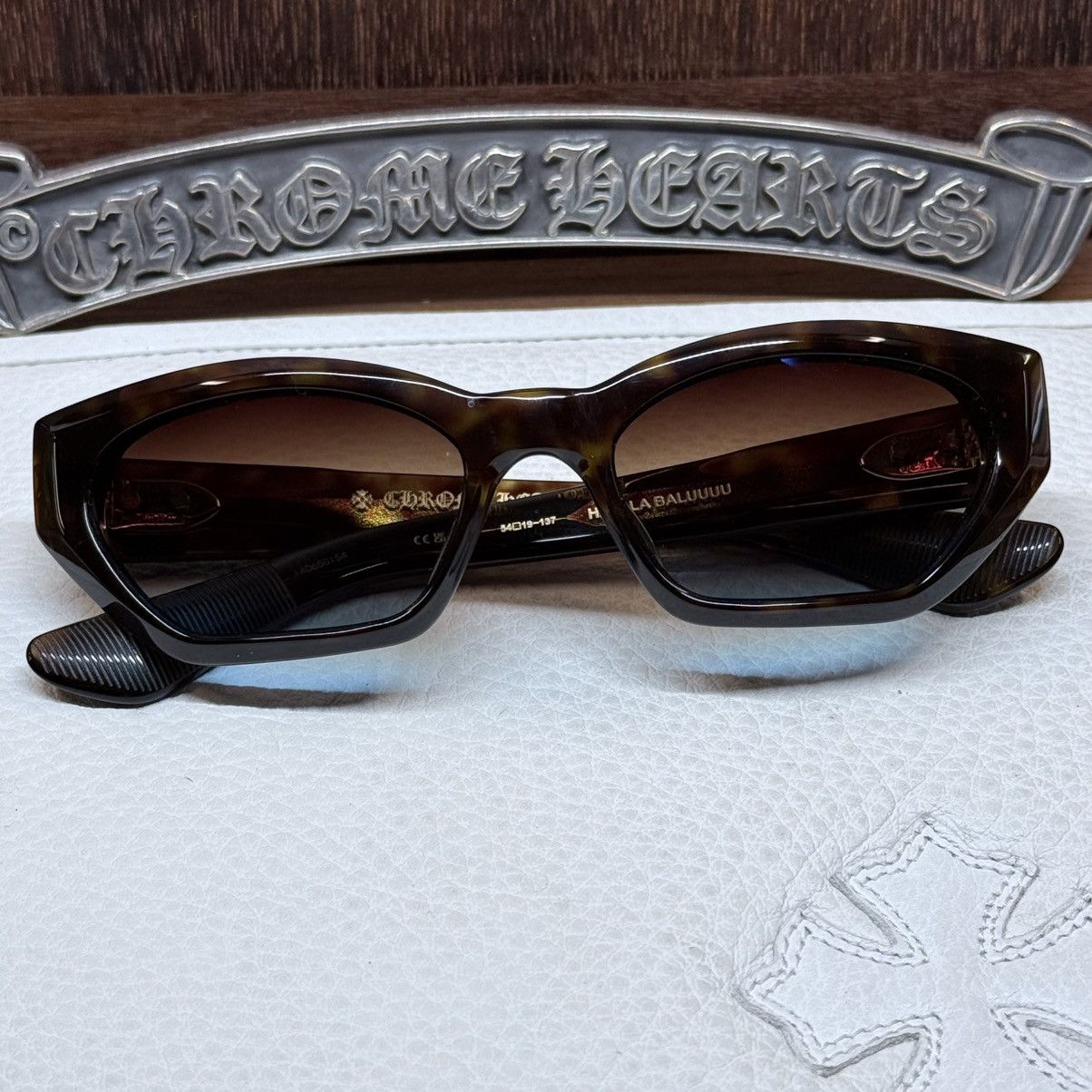 Chrome Hearts Chrome Hearts HALLLA BALUUUU 1/1 Sunglasses Size ONE SIZE - 1 Thumbnail