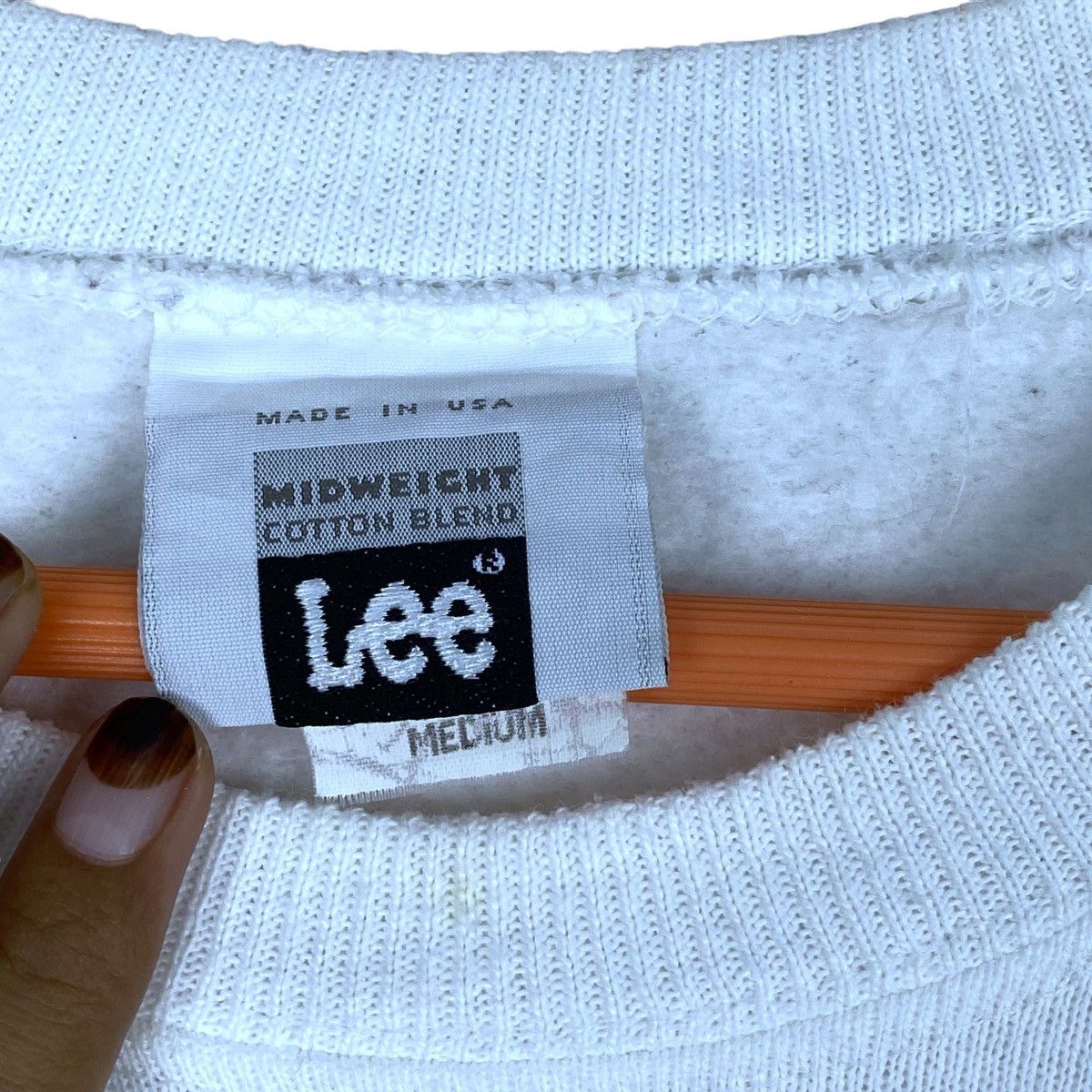 Lee Lee Midweight Sweatshirt Crewneck Pullover Jumper Size US S / EU 44-46 / 1 - 5 Thumbnail