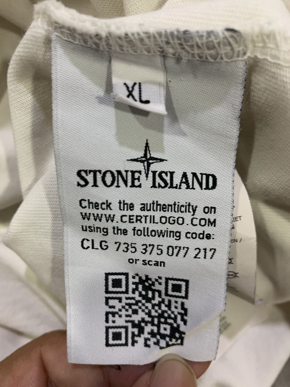 Stone Island Stone Island Sweatshirt White- XL Size US XL / EU 56 / 4 - 7 Thumbnail